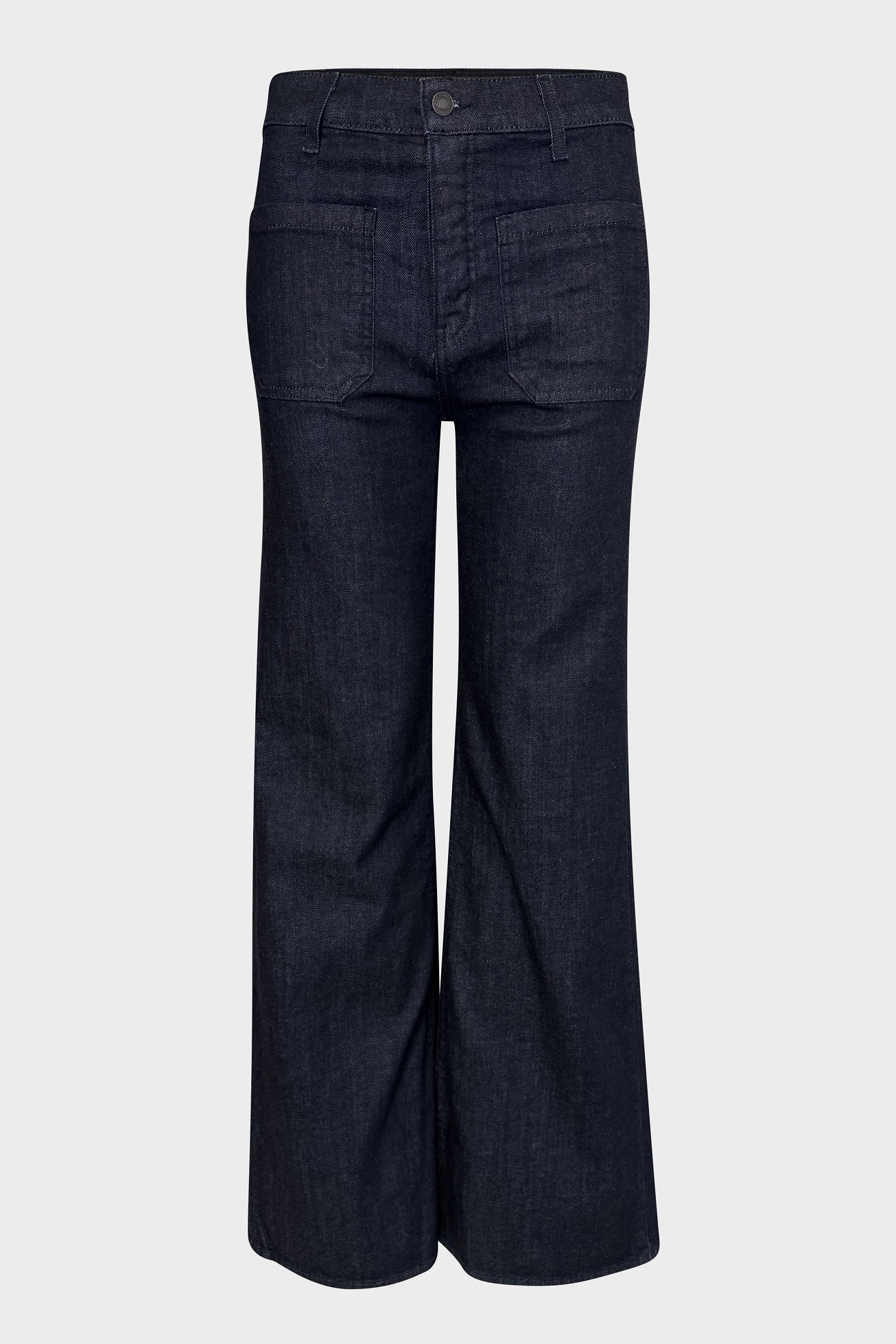 NILI LOTAN Florence Flare Leg Jeans in Indigo Rinse