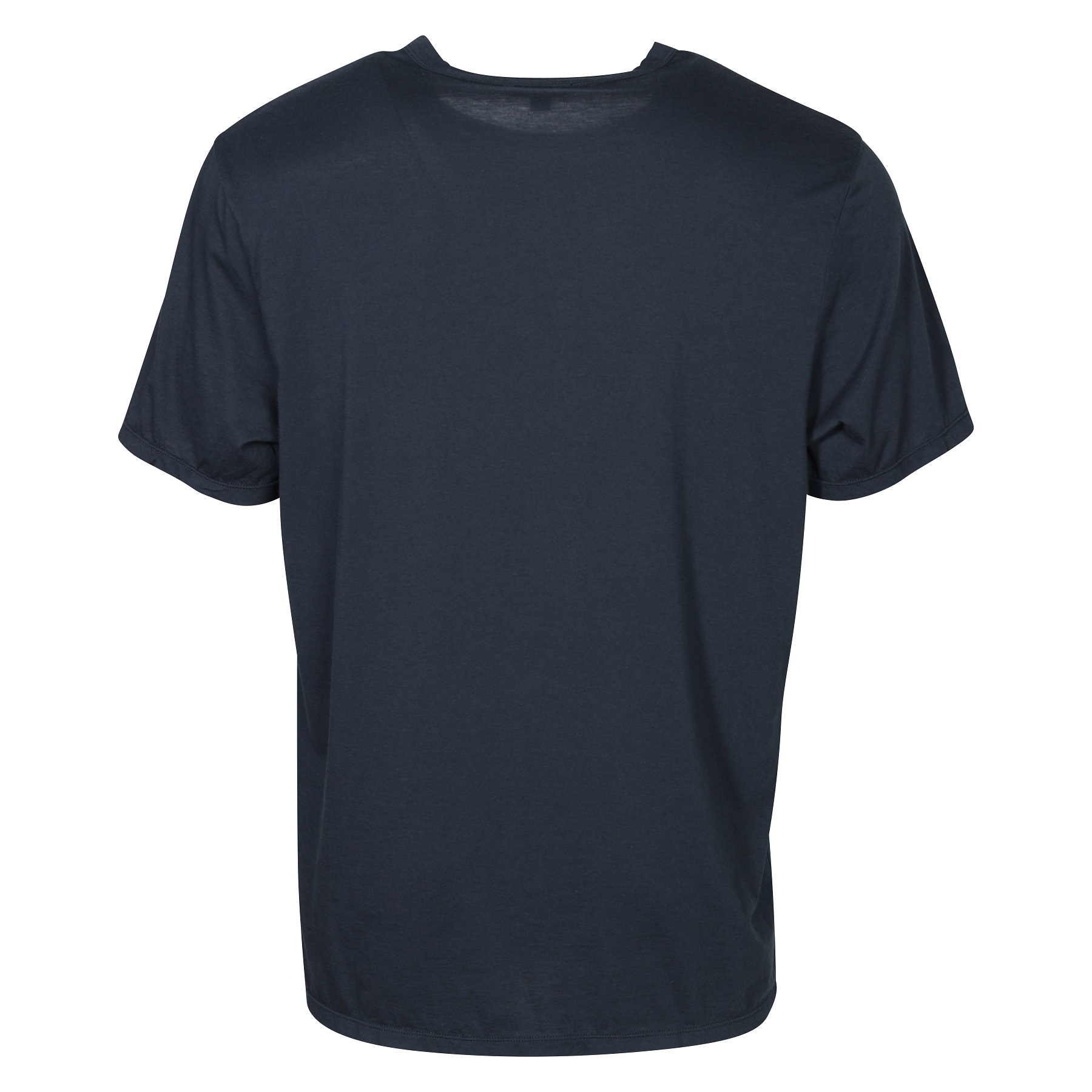 James Perse Elevated Lotus Jersey T-Shirt in French Navy