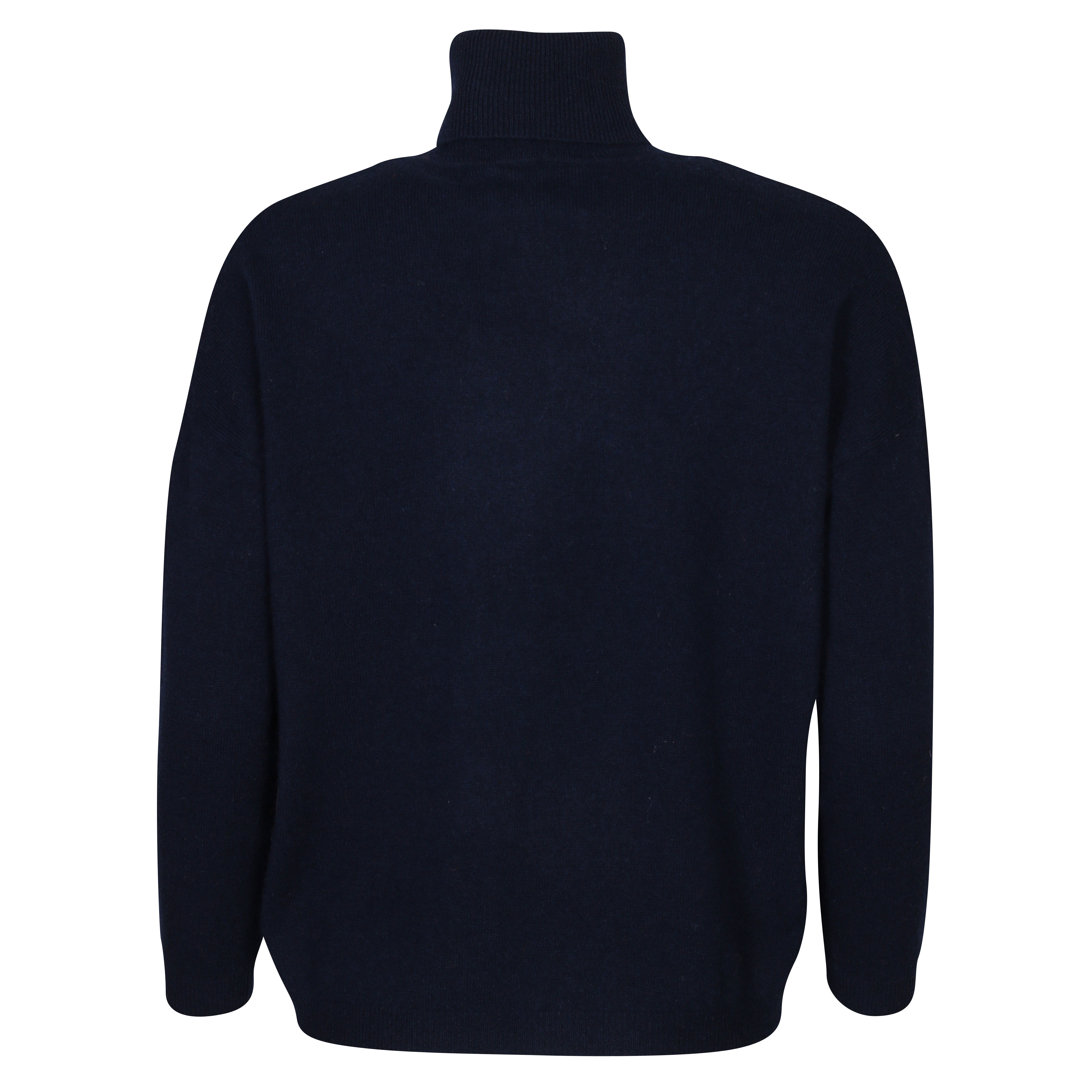 Absolut Cashmere Ambre Turtle Neck in Nuit M