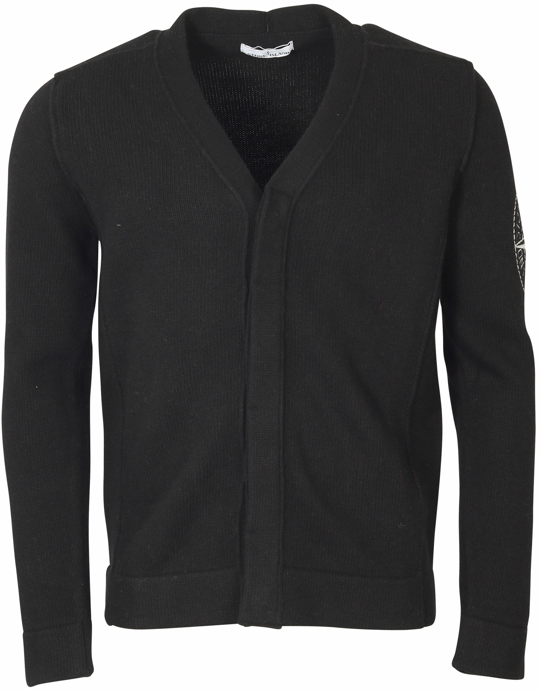 Stone Island Knit Cardigan Black