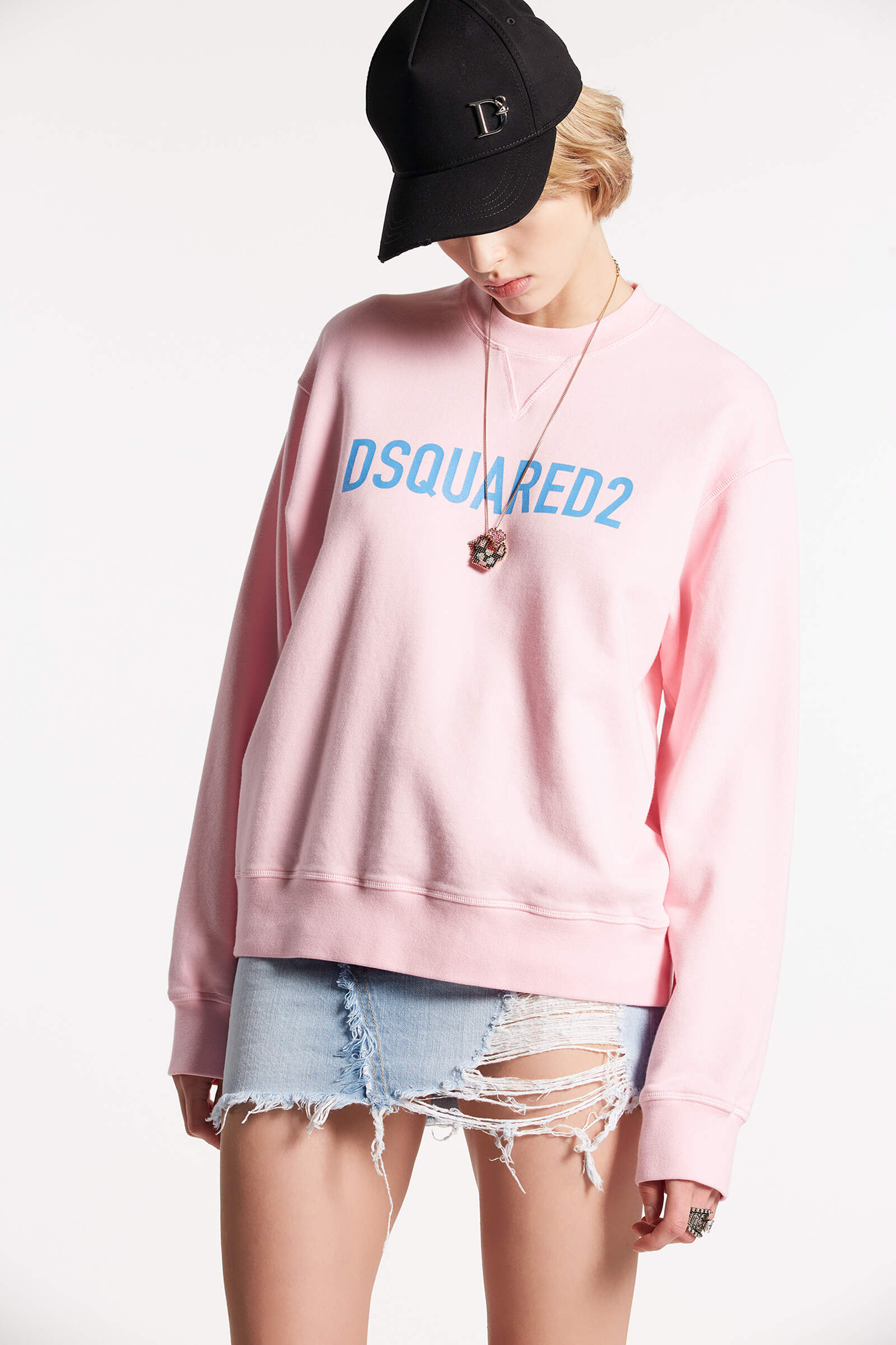 DSQUARED2 Cool Sweatshirt in Pink