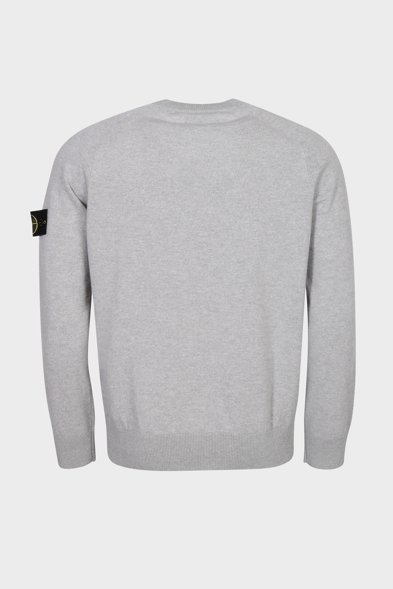 STONE ISLAND Knit Pullover in Heather Light Grey 2XL