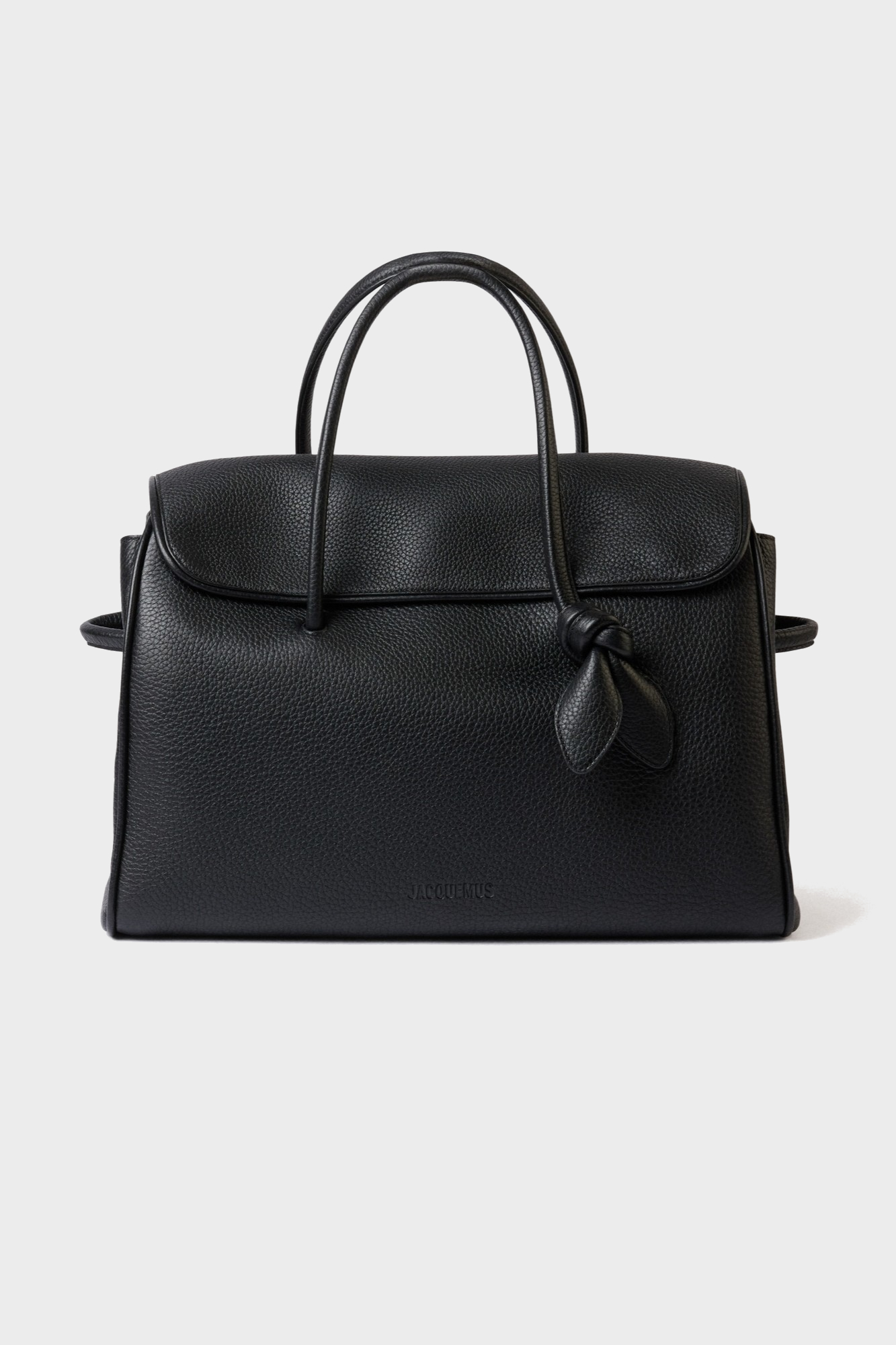 JACQUEMUS The Turismo Shopper in Black
