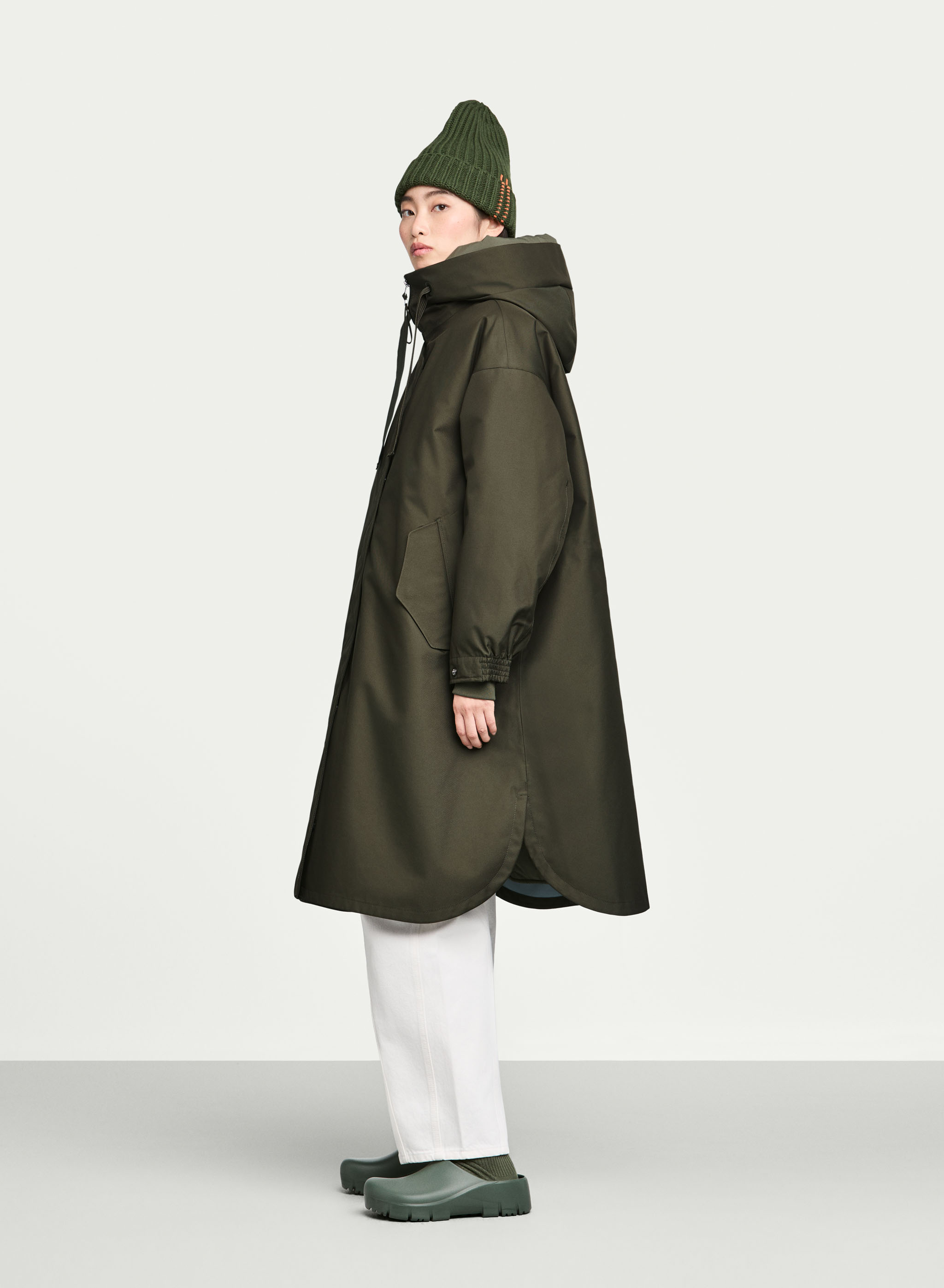 G-LAB Akira Parka in Emerald Green