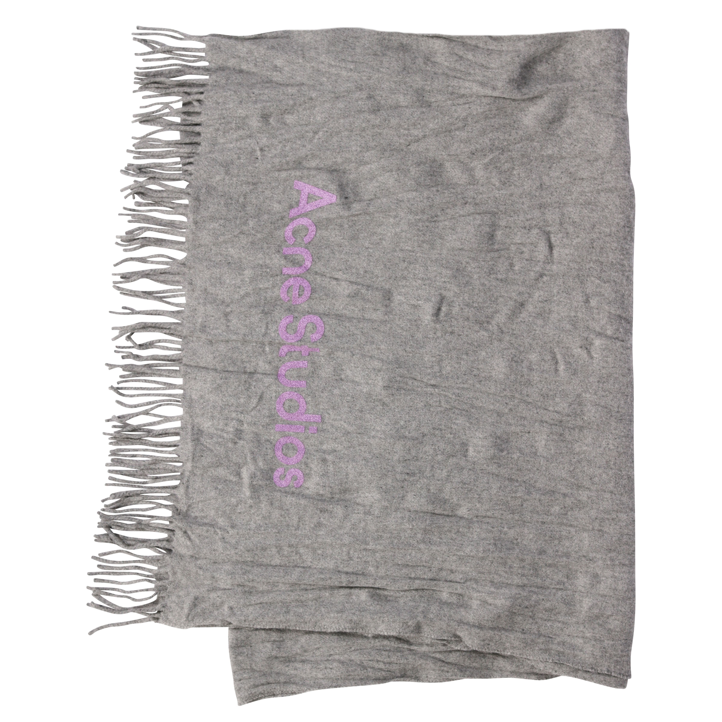 Acne Studios Canada Crinkled Light Grey Melange