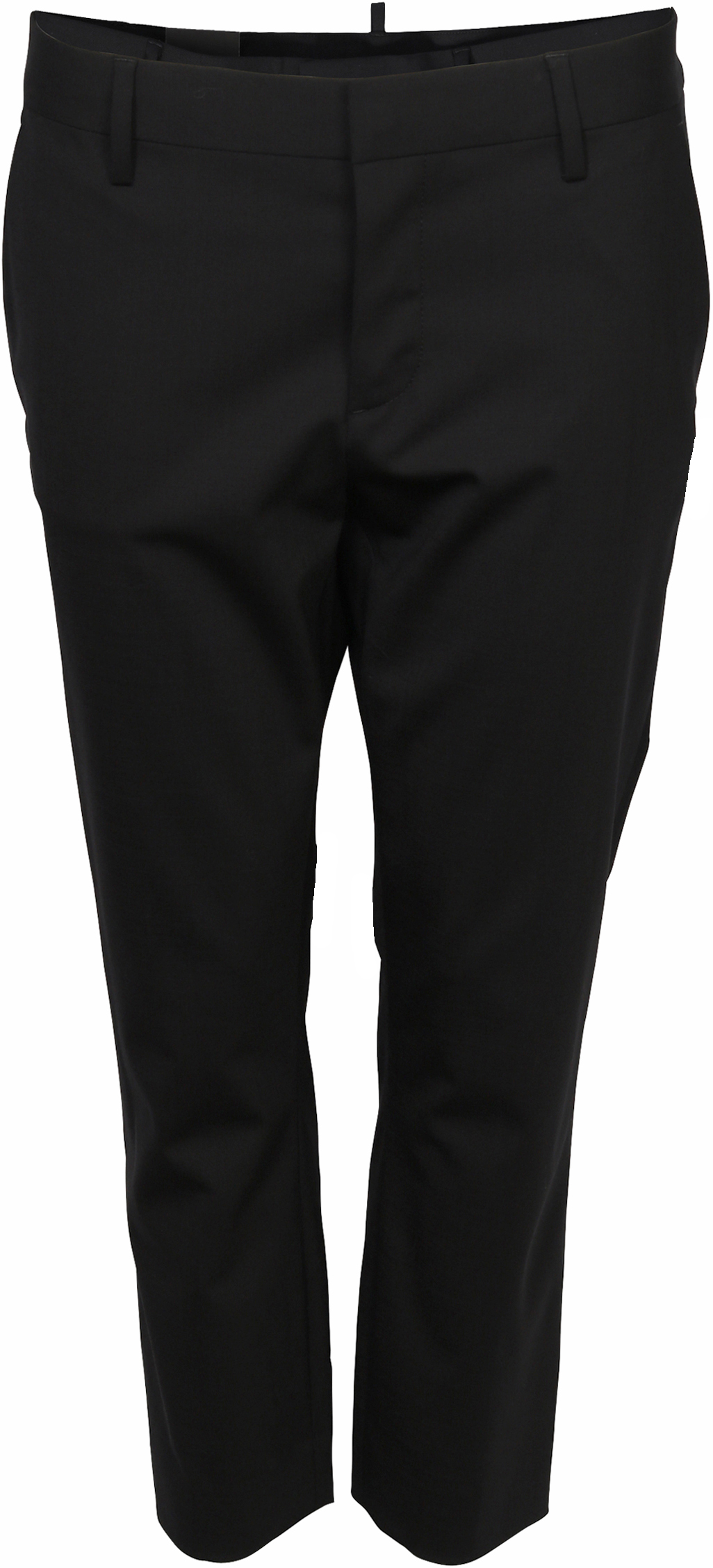 Dsquared Light Wool Trouser Cool Girl Cropped Black
