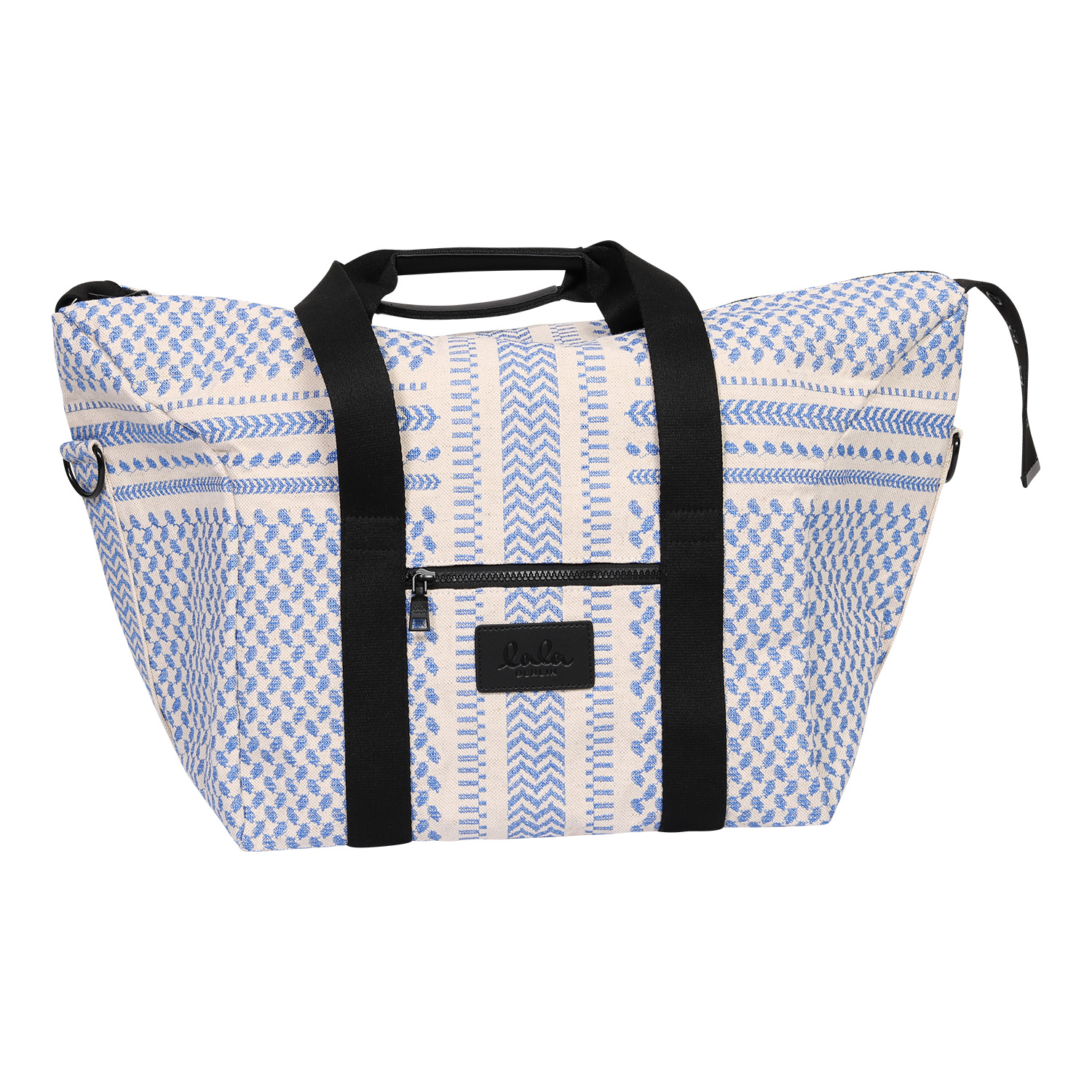 Lala Berlin Big Bag Muriel X-Stitch Blue