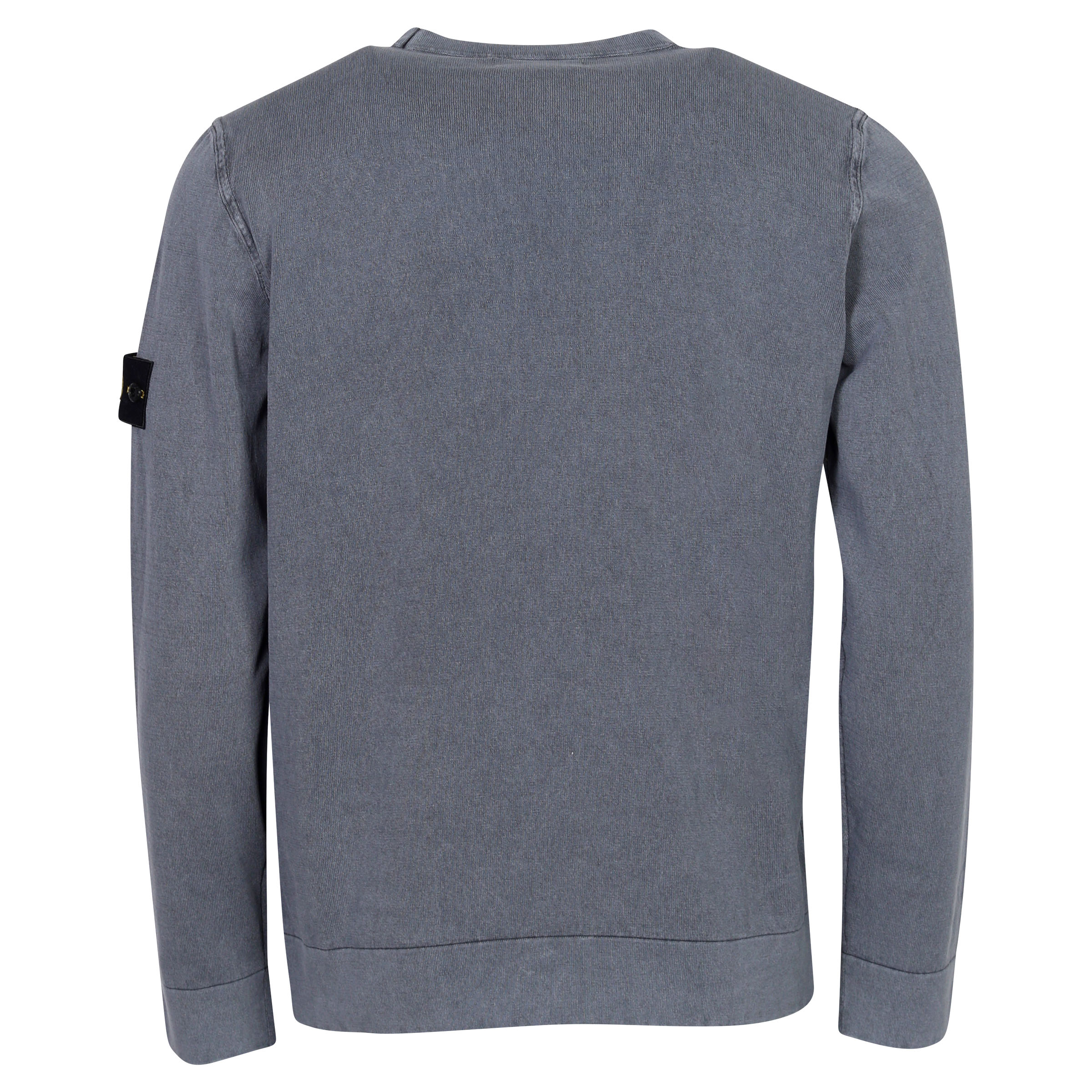 Stone Island Crew Neck Knit Sweater Petrol Washed