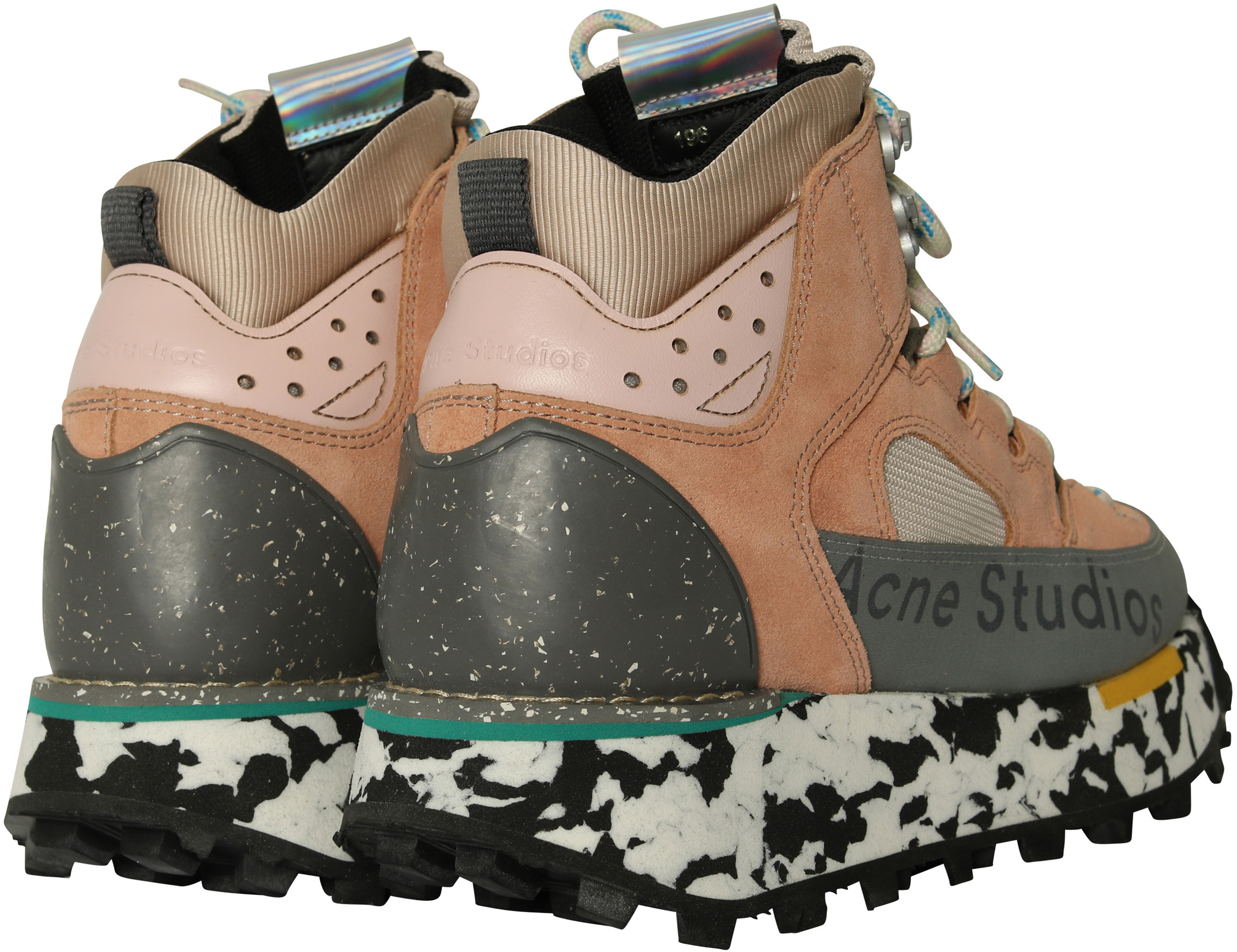 Acne Studios High Top Bertrand Multi Pink