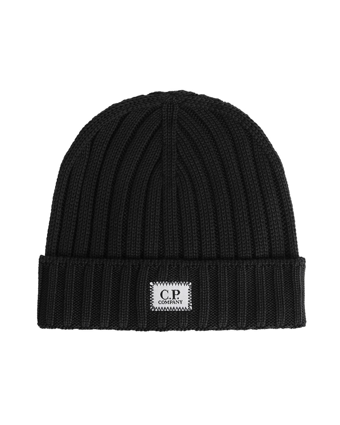 C.P. COMPANY Knit Cap in Black