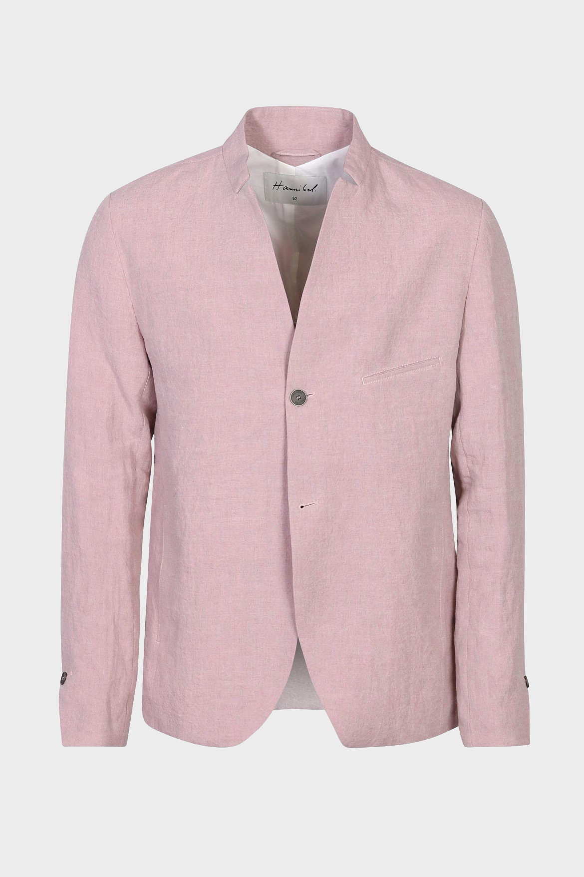 HANNIBAL. Linen Blazer Tinus in Dusty Rose 48