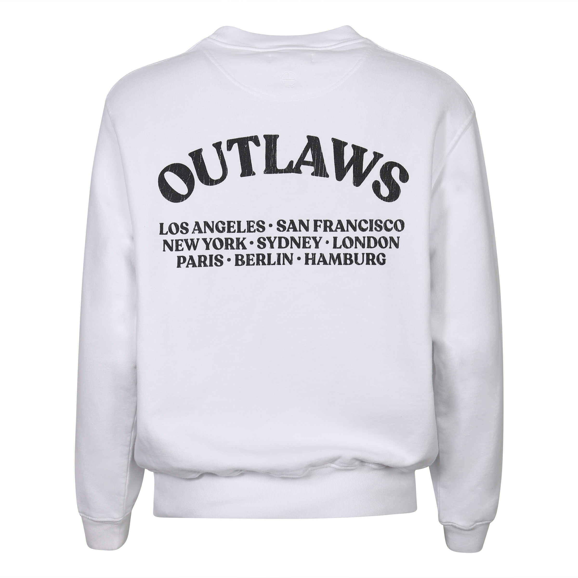 Anine Bing Sweatshirt Ramona White Backprinted XS