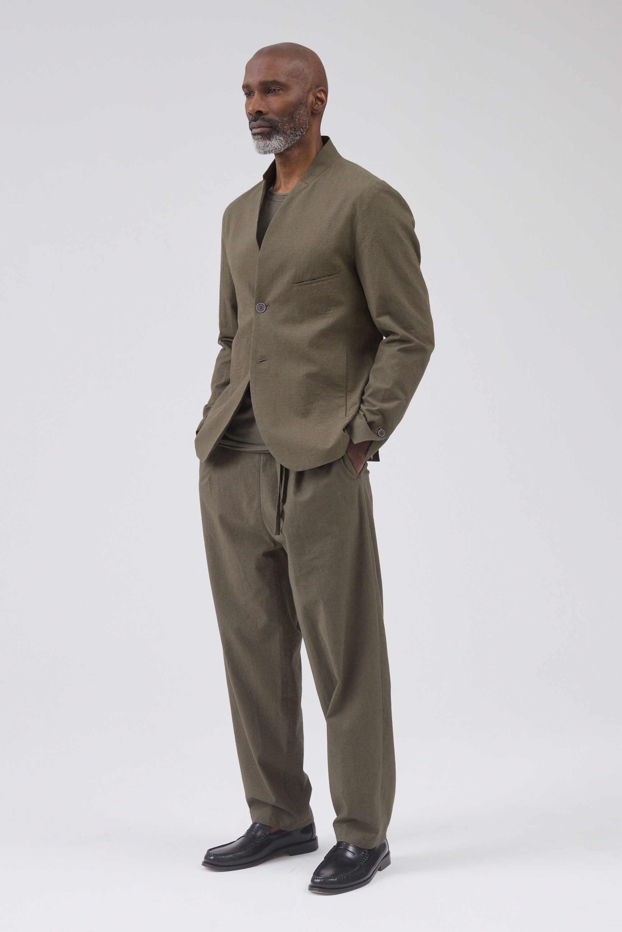 HANNIBAL. Blazer Tinus 88 in Thyme HANNIBAL. Blazer Tinus 88 in Thyme