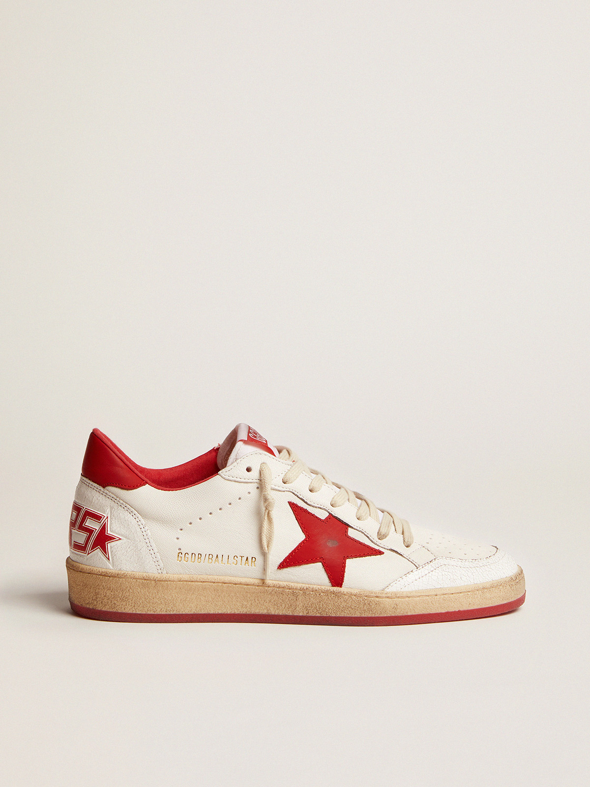 Golden Goose Ballstar Nappa Upper Matt Leather Star Crack Toe