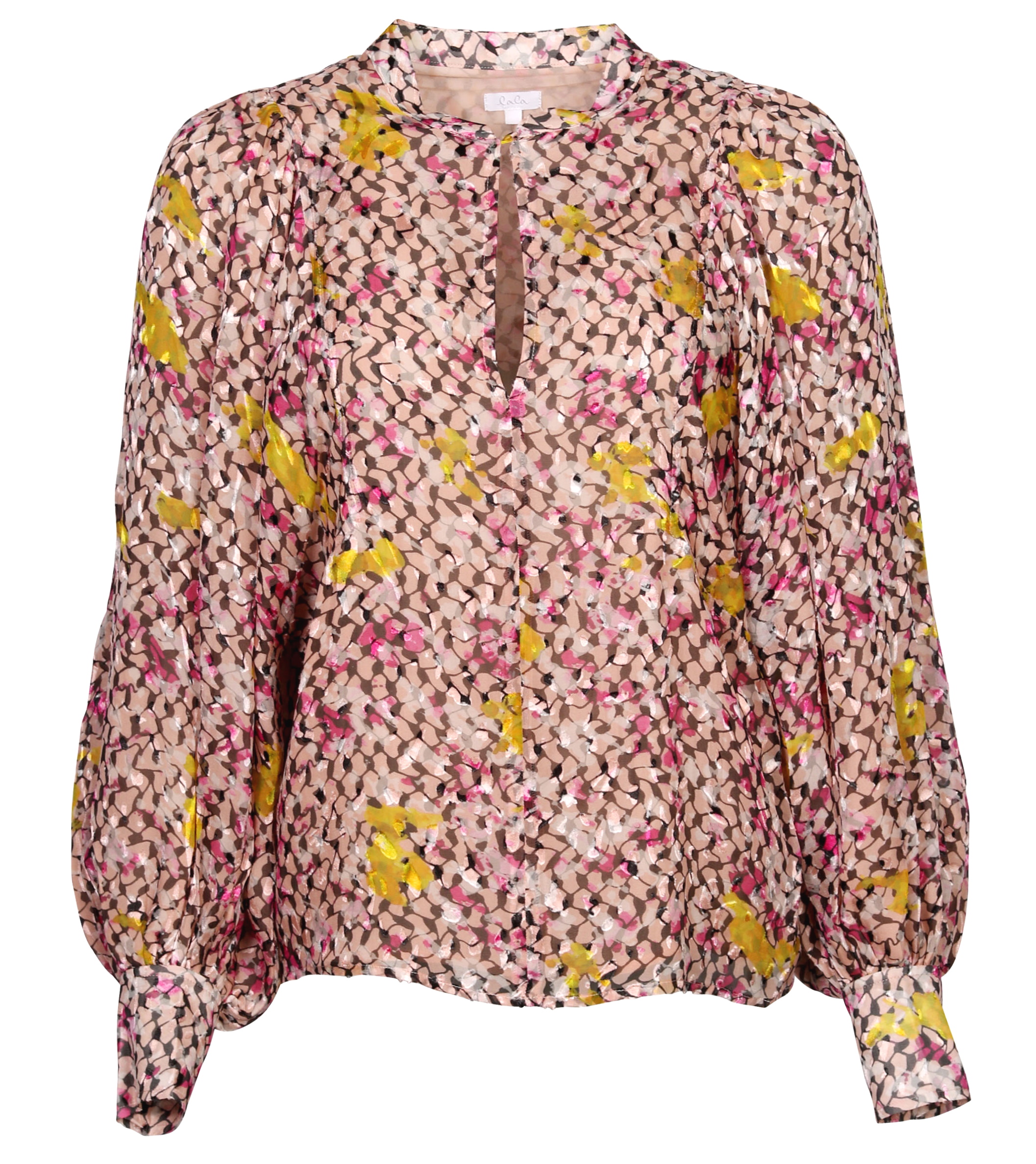 Lala Berlin Blouse Bellami Kufiya Cosmos Pink