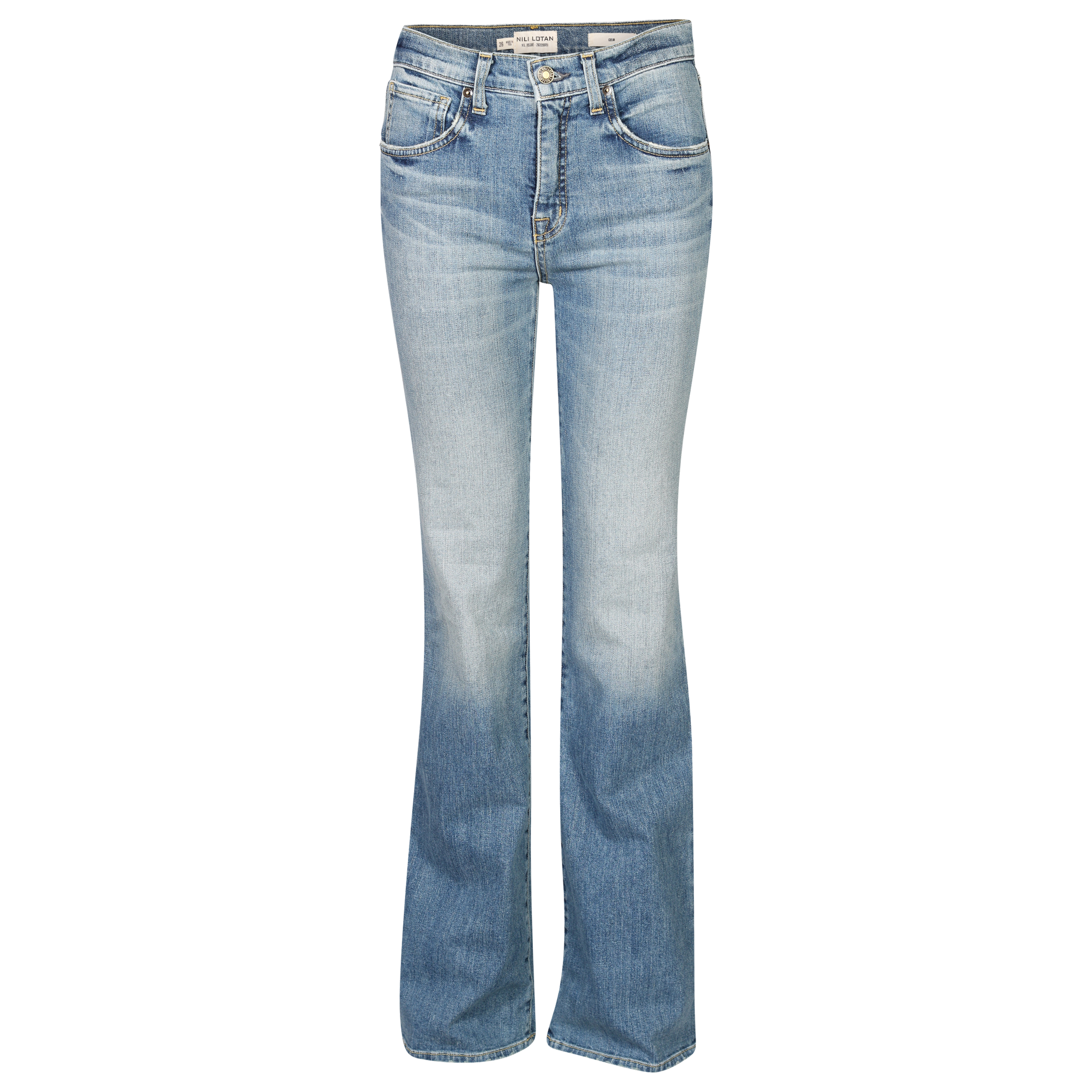 Nili Lotan Celia Jeans Faded Washed 30