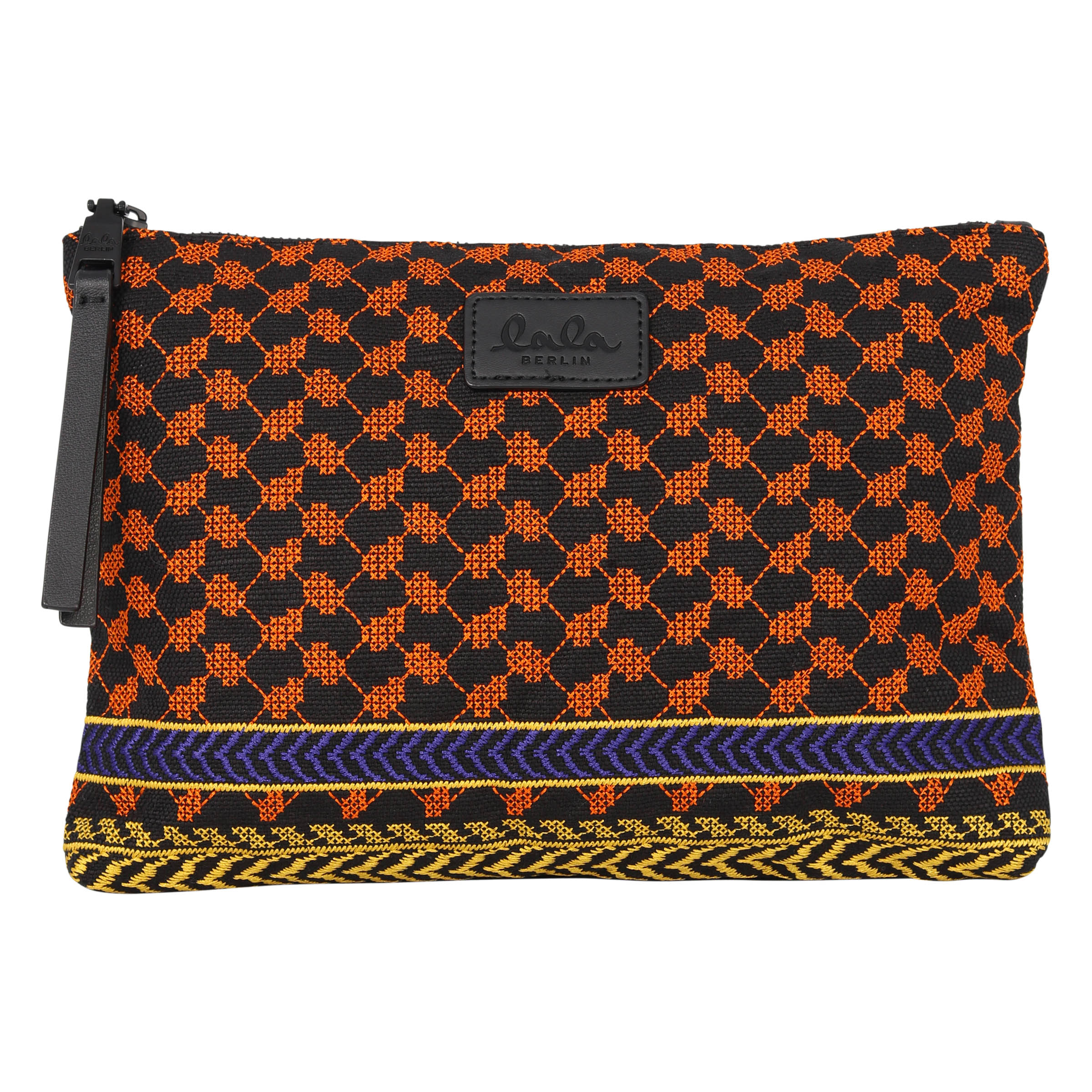 Lala Berlin Pouch Prema Multicolored Stitched Kufiya