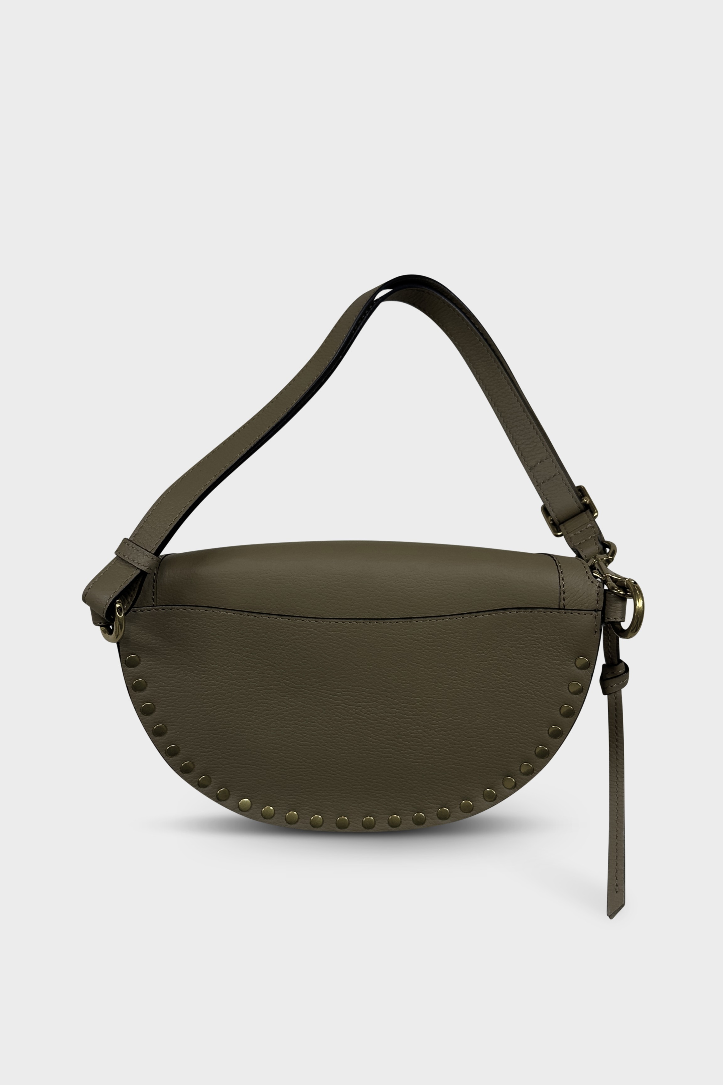 ISABEL MARANT Skano Fannypack in Khaki with Studs