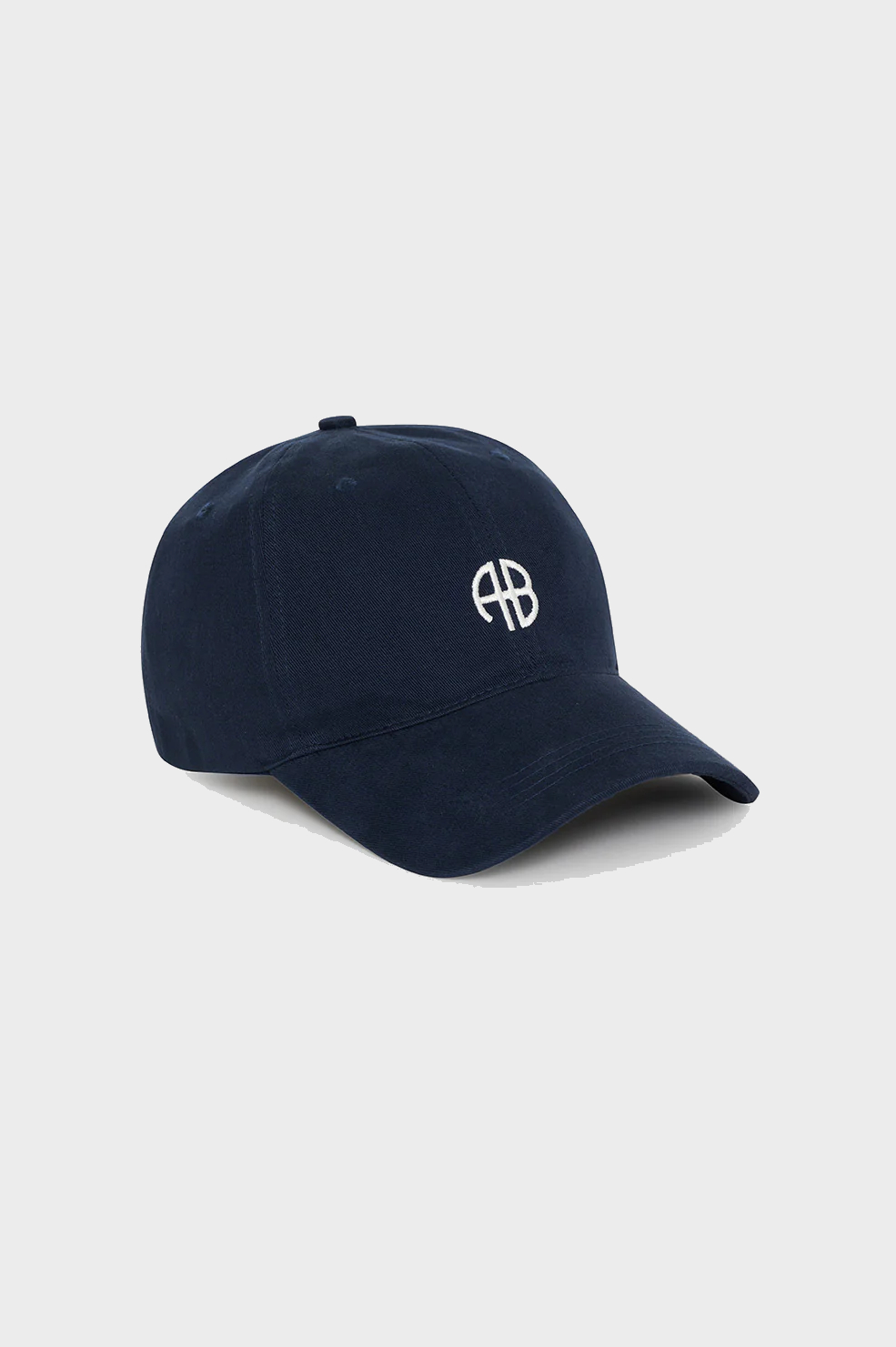 ANINE BING Baseball Cap in Washed Navy