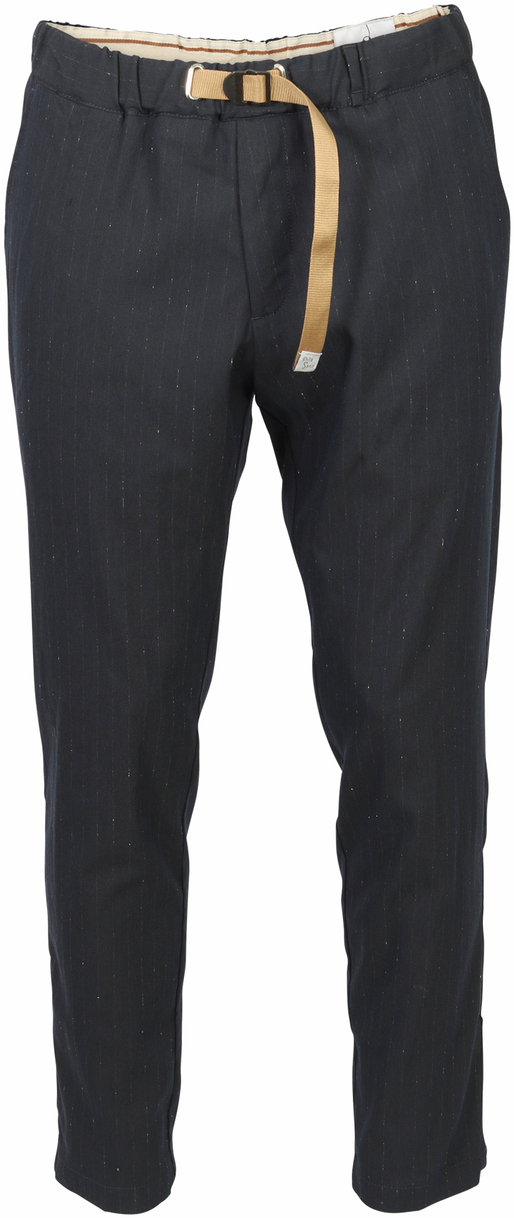 White Sand Trouser Pinstripe Navy