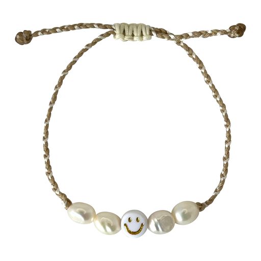 ANNA ROSA LIESENFELD Bracelet HOLLY  in Beige/Cream