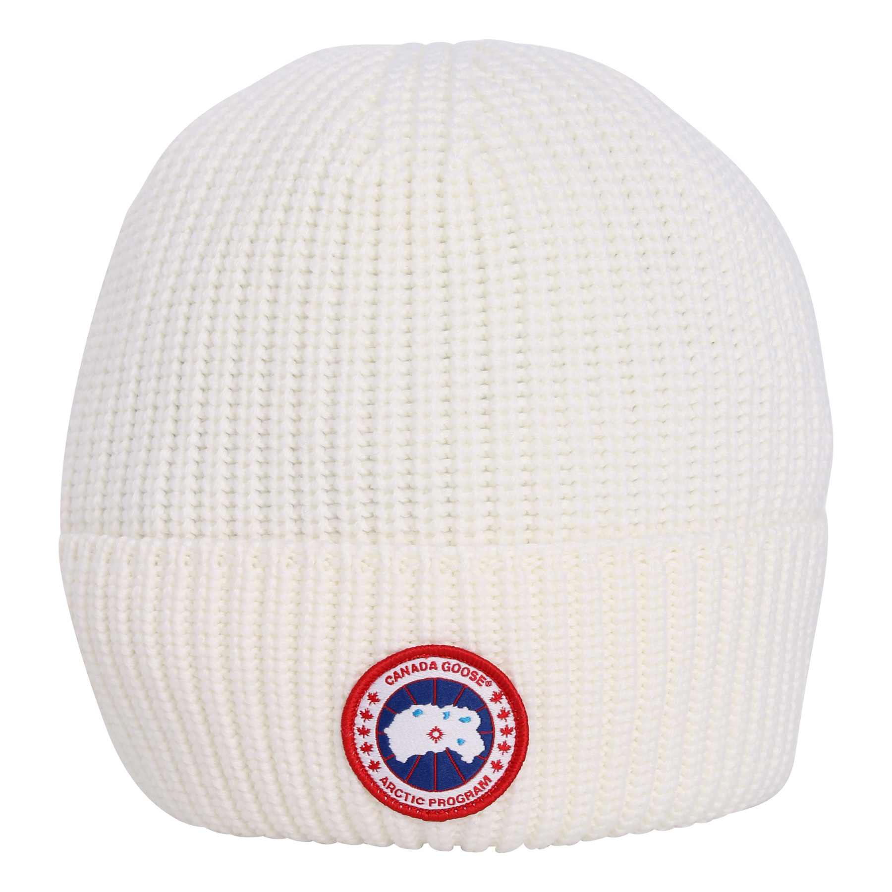 Canada Goose Arctic Disc Rib Cap White