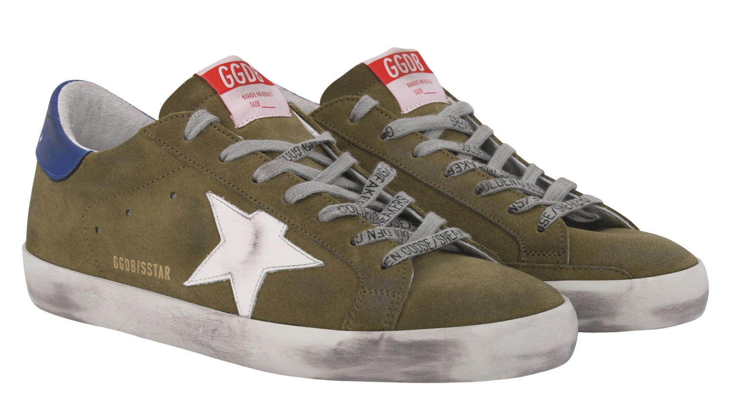 Golden Goose Superstar Suede Woodgreen/White/Black