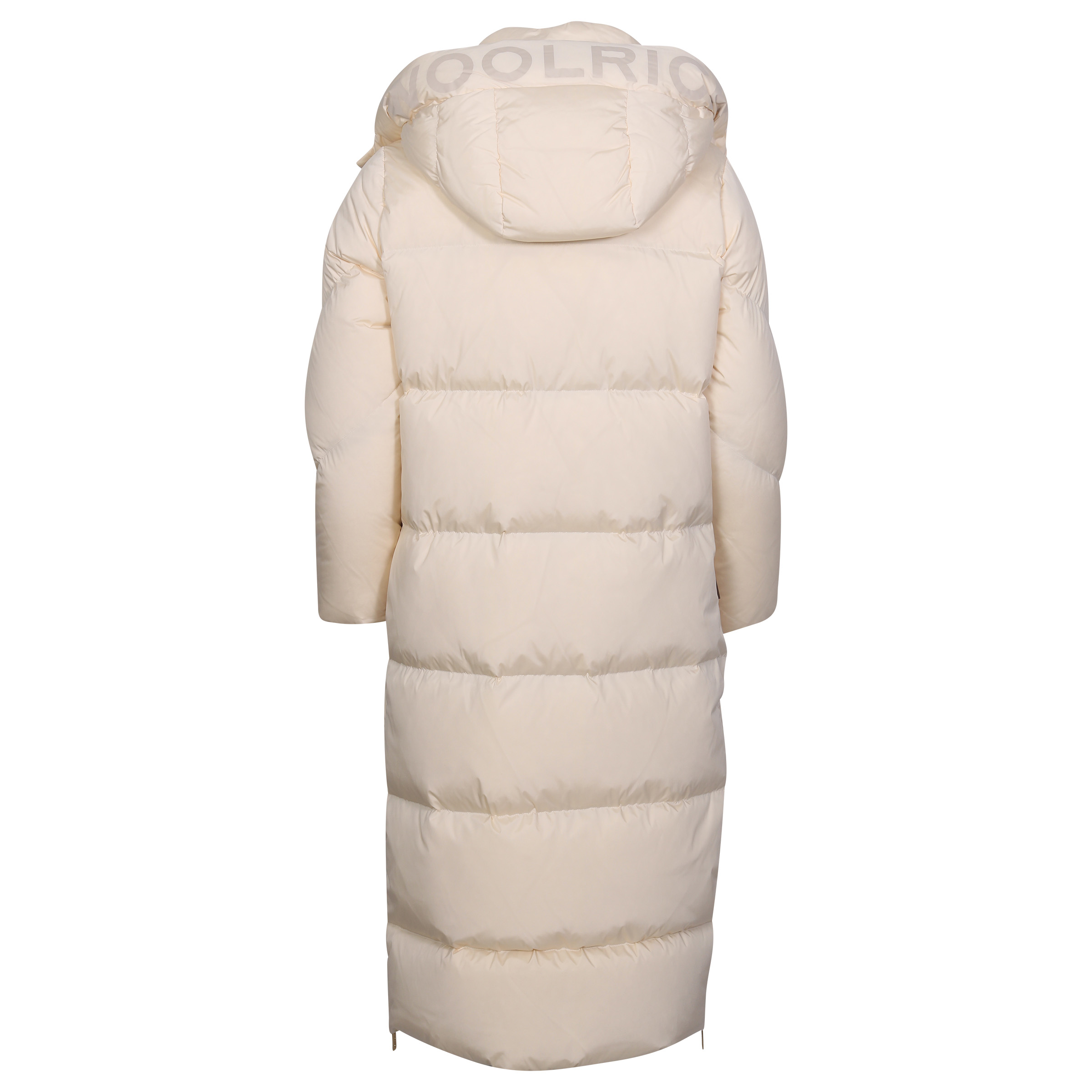 Woolrich Aurora Long Parka in Ivory