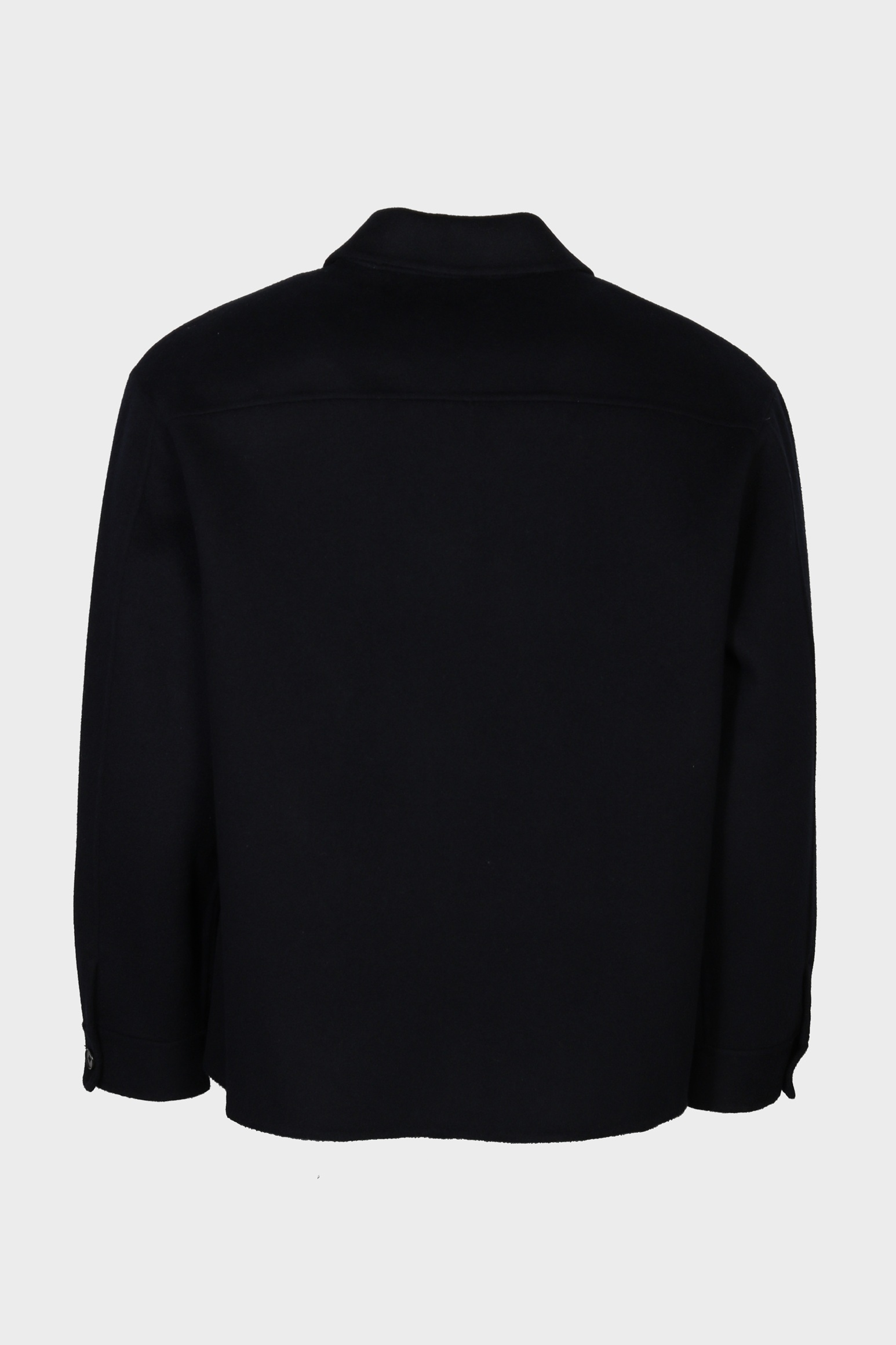 FRAME Wool Overshirt in Navy XL