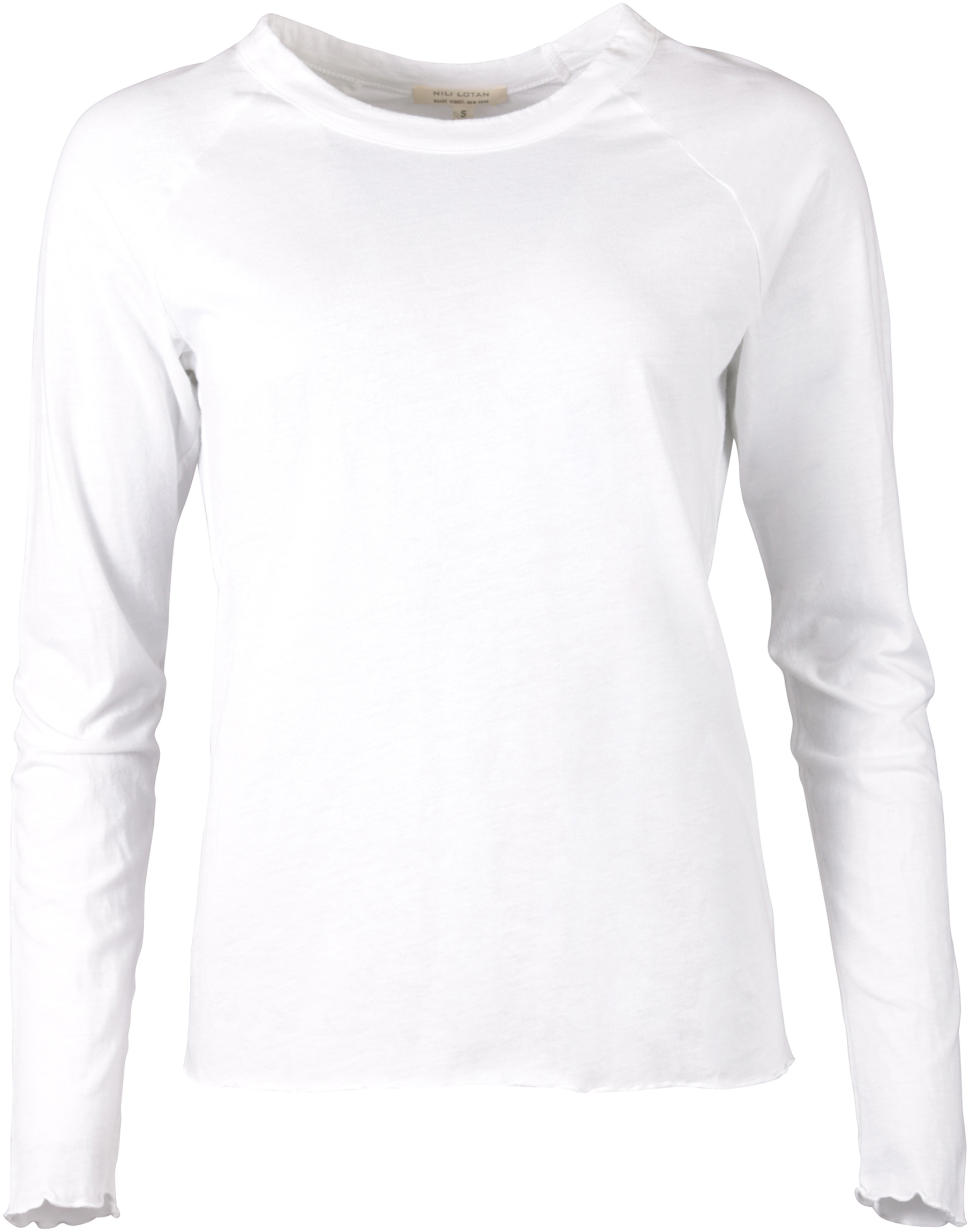 Nili Lotan Longsleeve slimfit weiss S