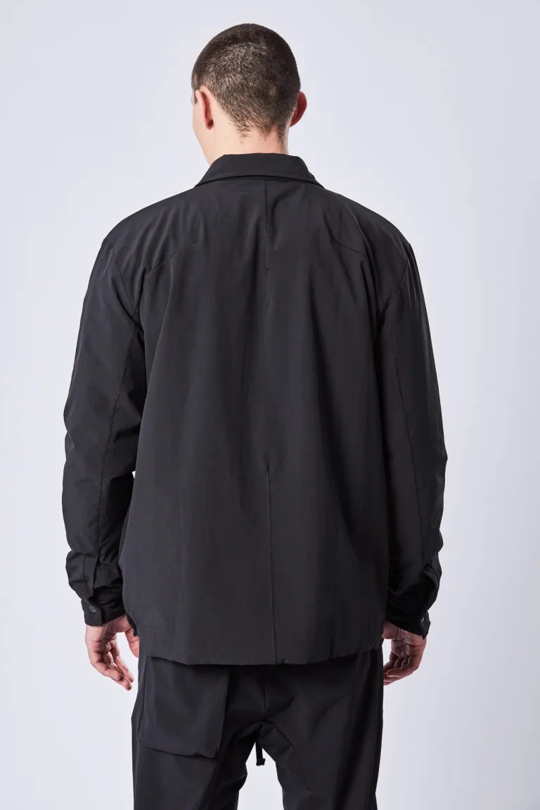 THOM KROM Padded Overshirt in Black L