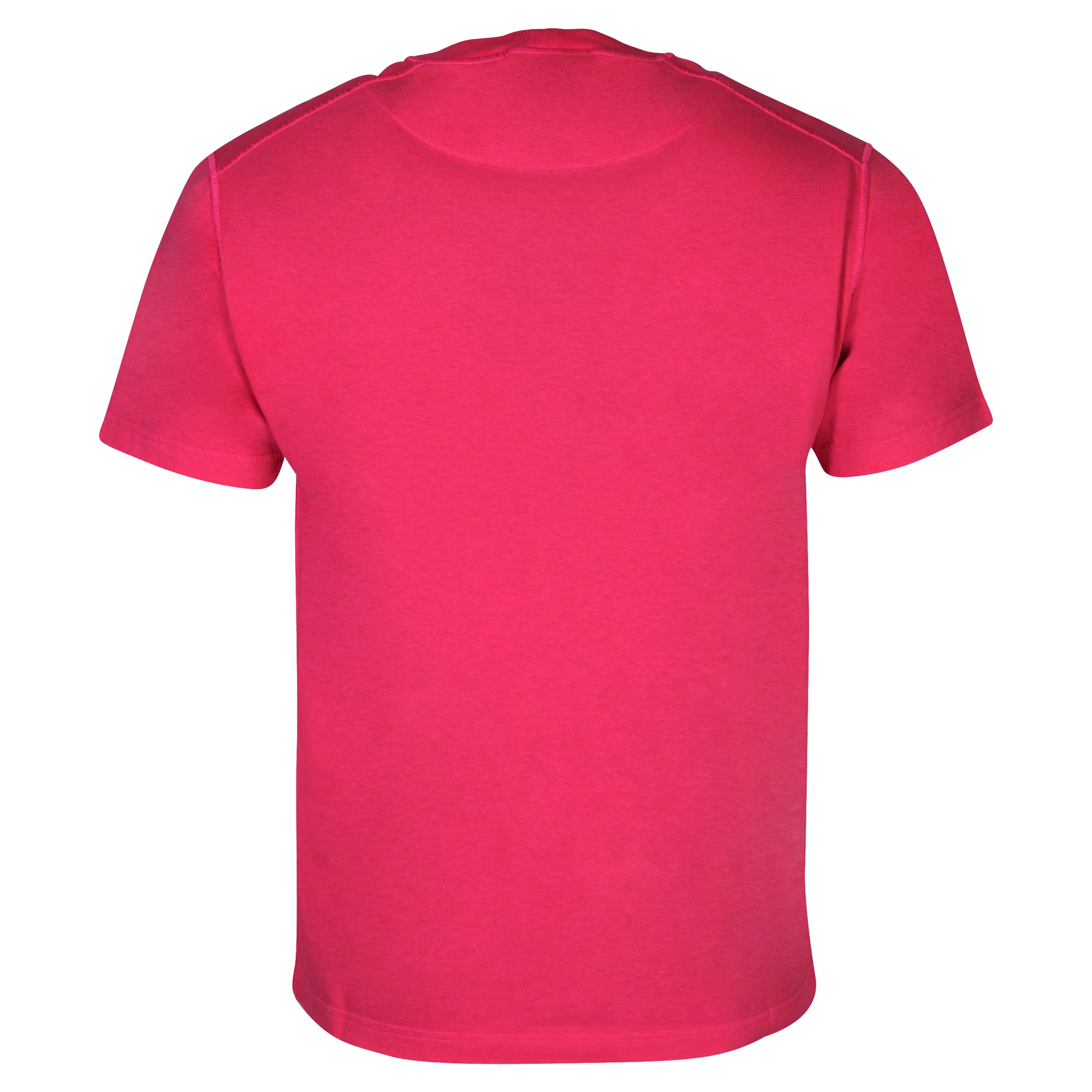 Stone Island T-Shirt in Magenta 2XL