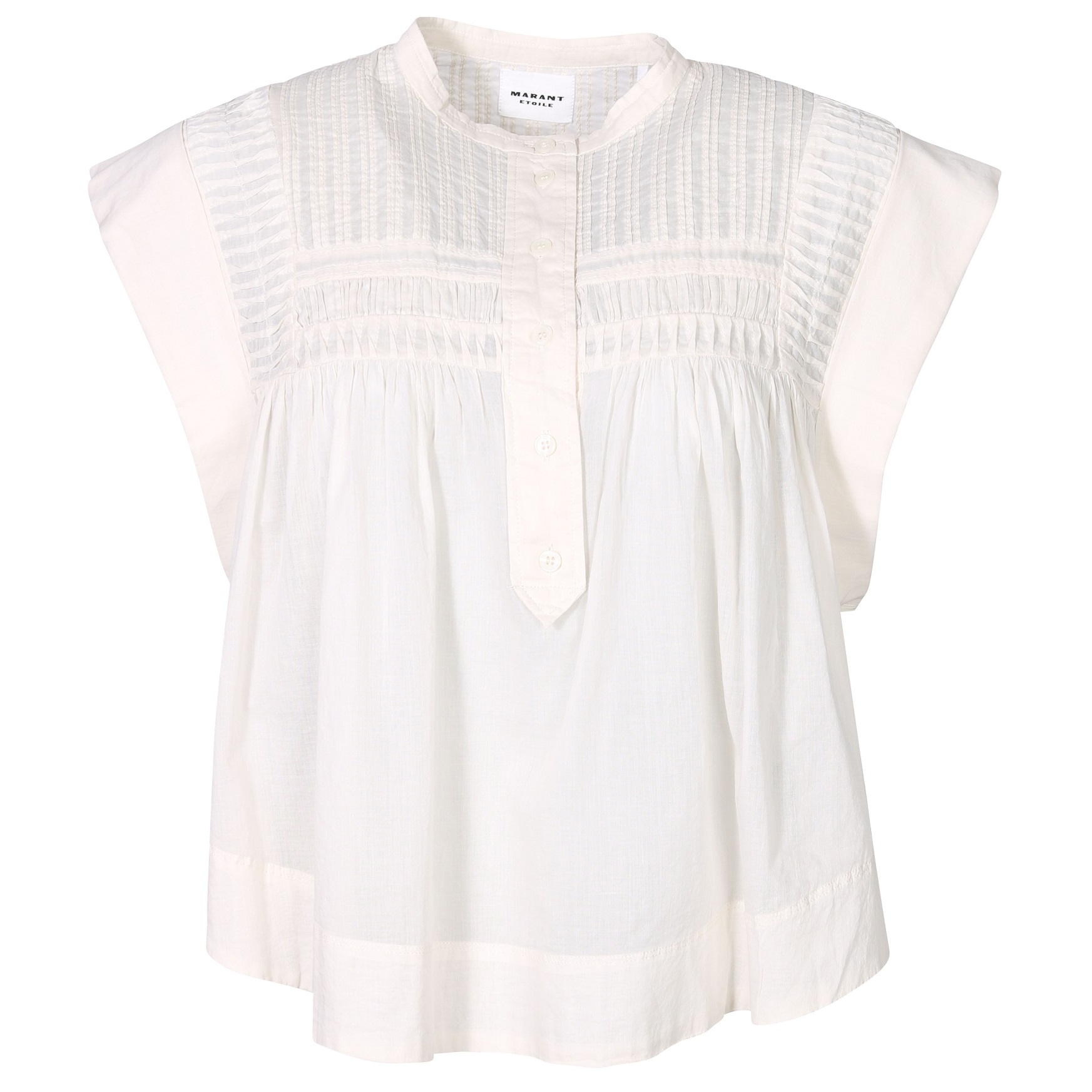 ISABEL MARANT ÉTOILE Leaza Top in Ecru