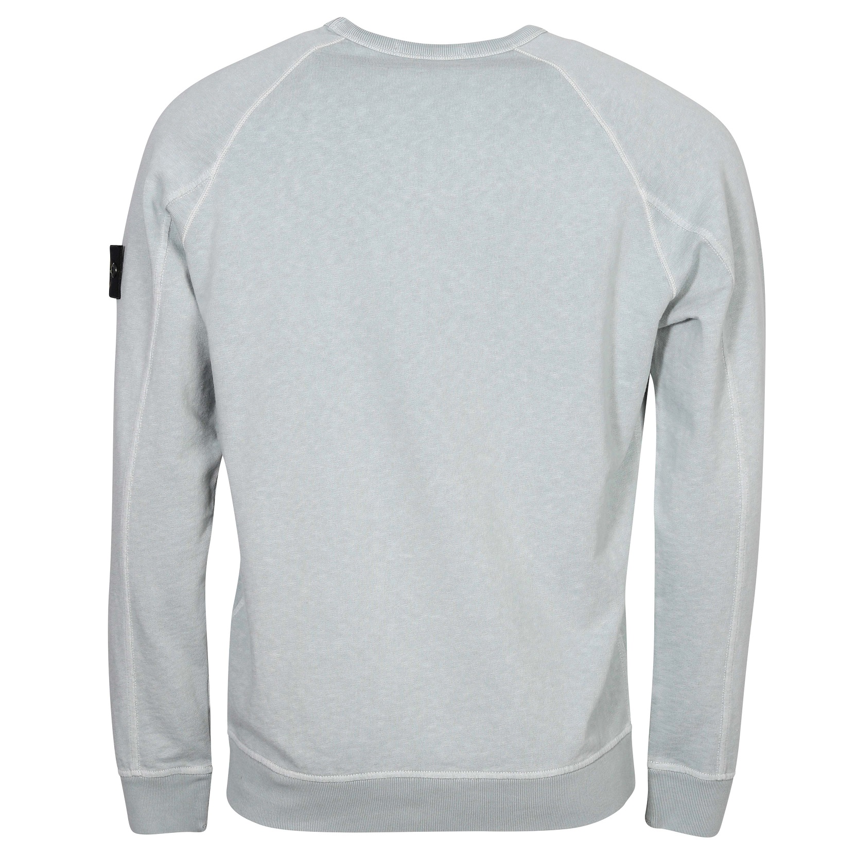 STONE ISLAND Light Sweatshirt in Washed Sky Blue L