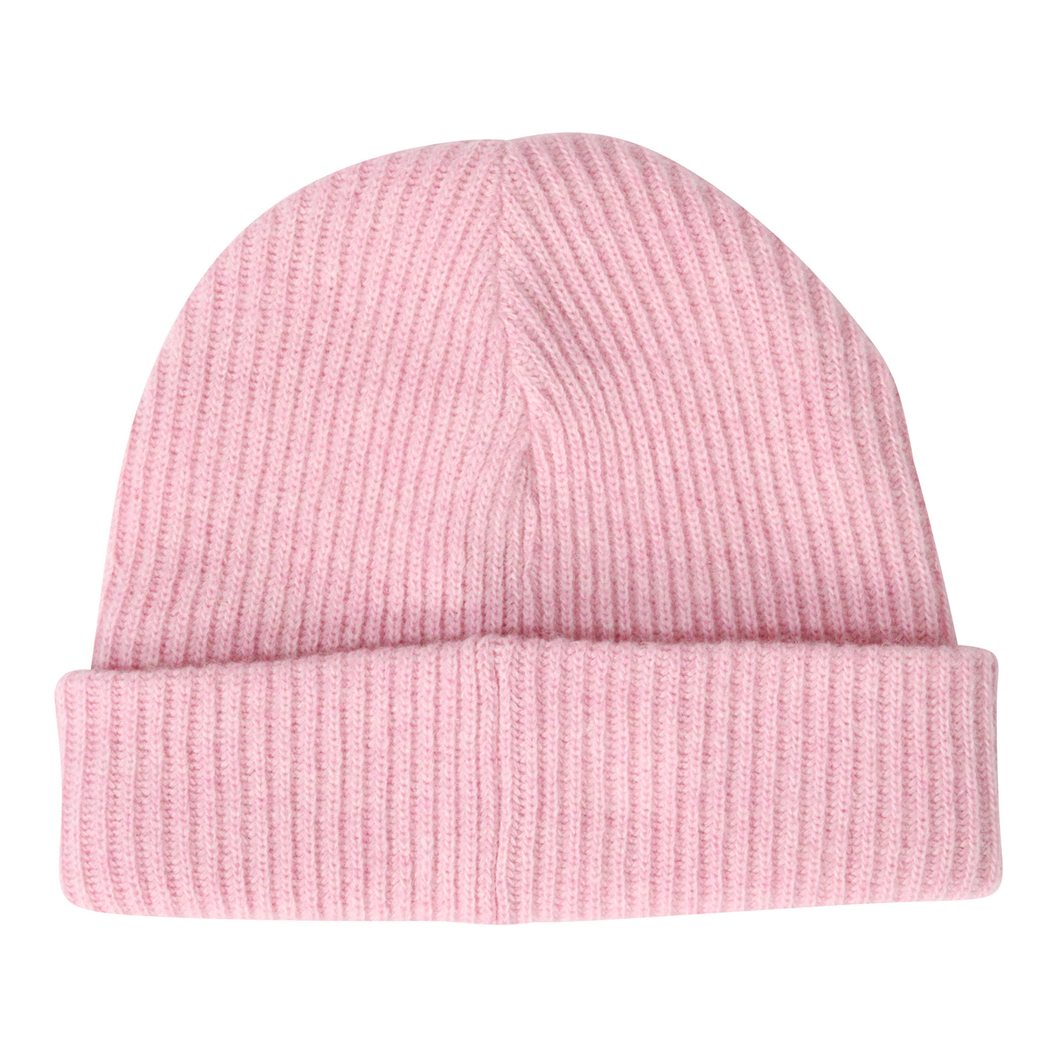 Ganni Recycled Wool Knit Hat Sweet Pink