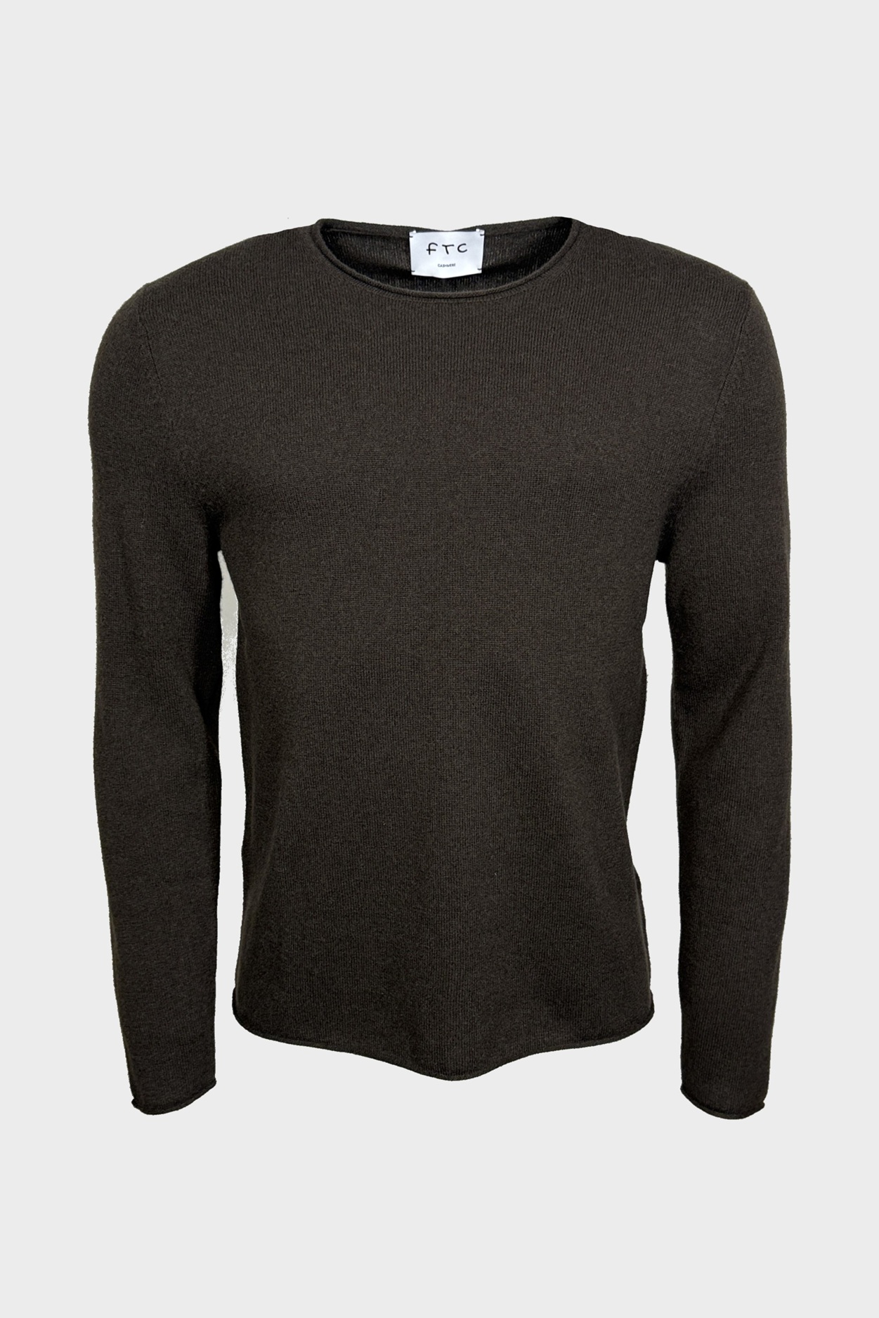 FTC Cashmere Pullover in Espresso