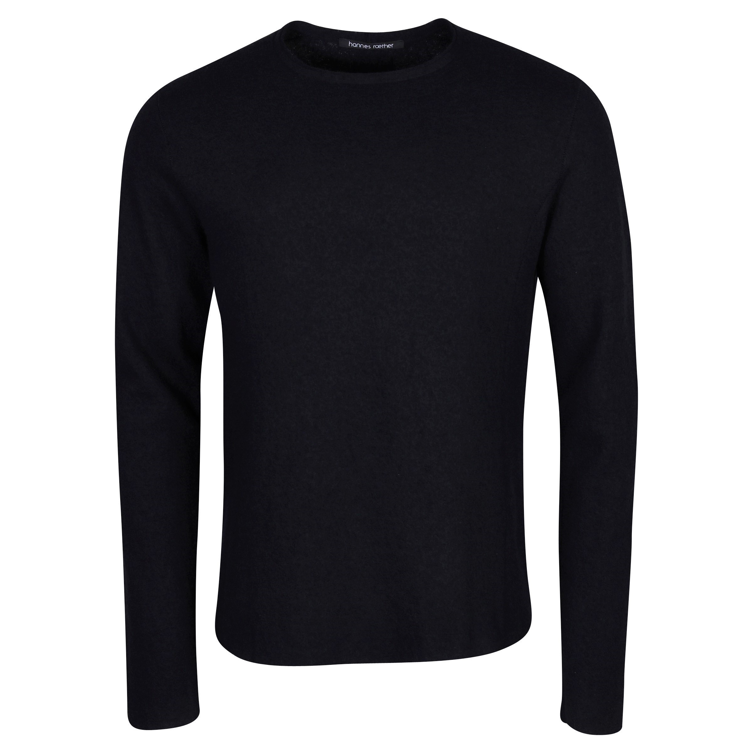 Hannes Roether Knit Sweater in Navy