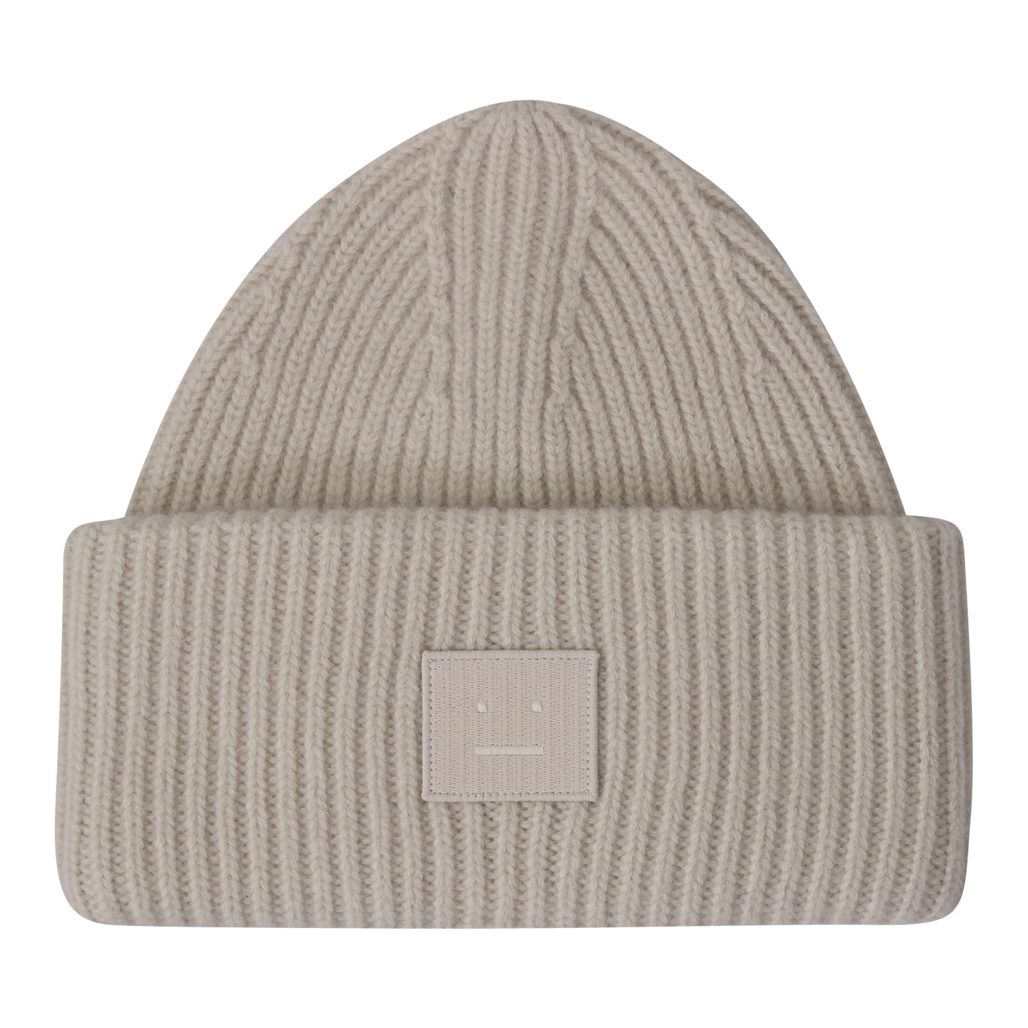 Acne Studios Knit Cap Pansy Cream Beige
