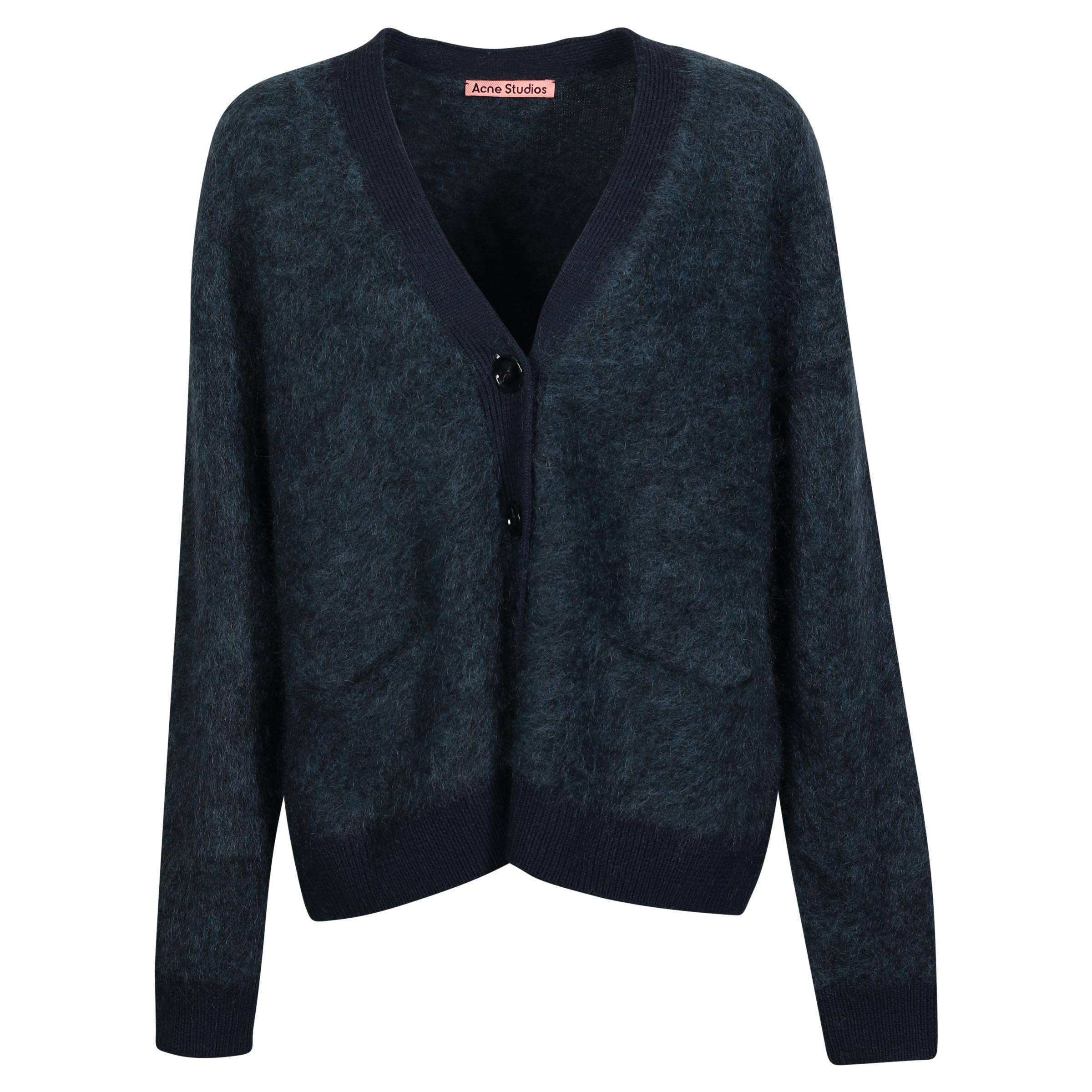 Acne Studios Knit Cardigan in Petrol