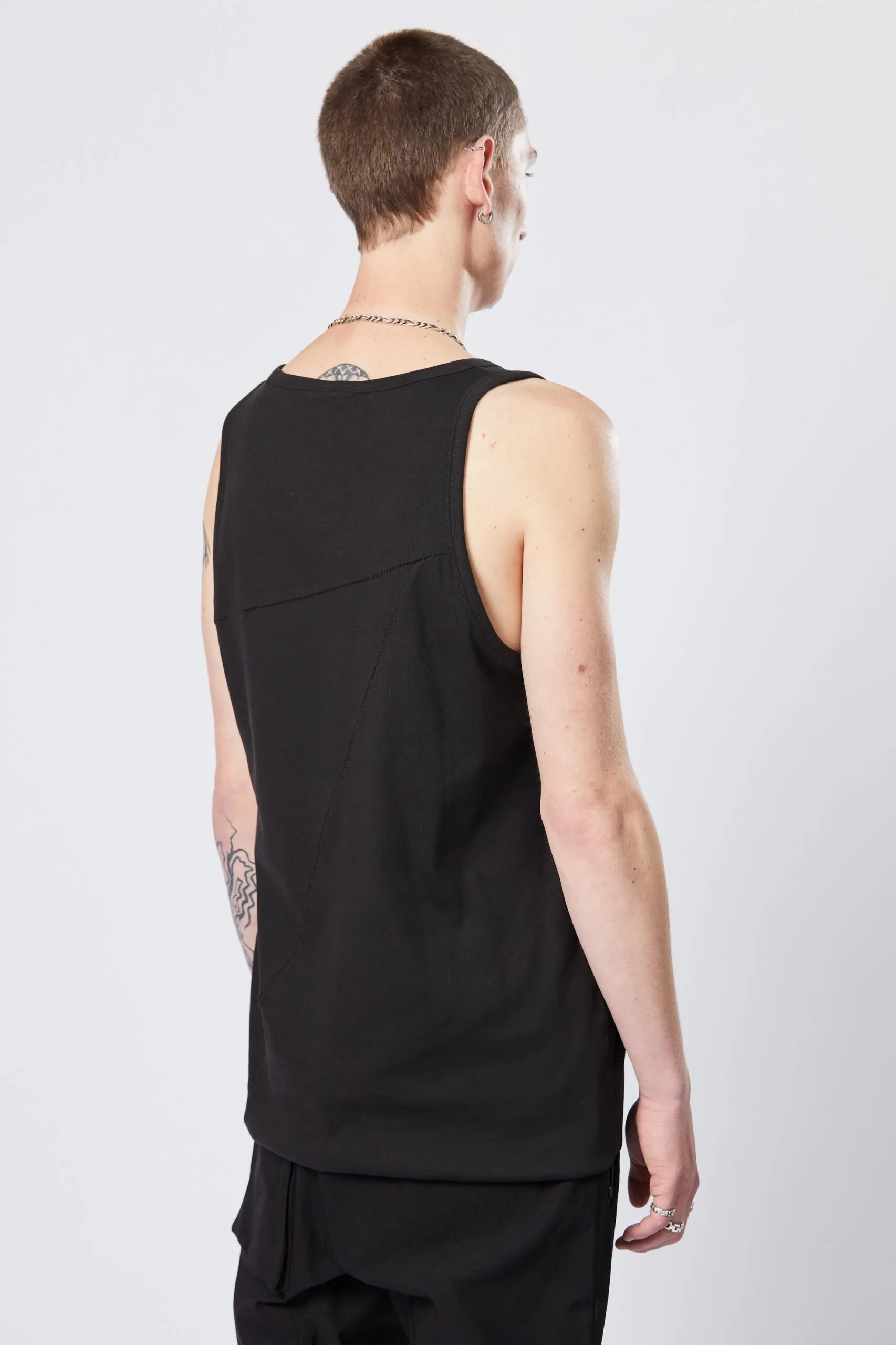 THOM KROM Tank in Black S