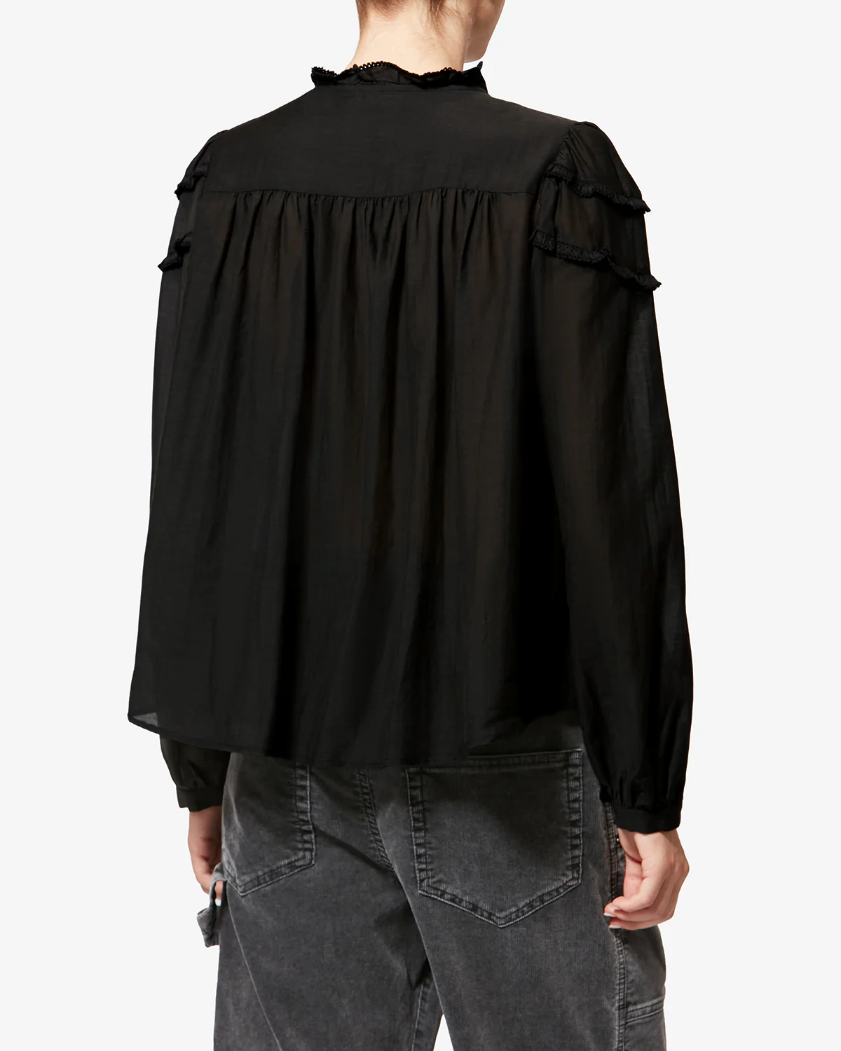 ISABEL MARANT ÉTOILE Christa Top in Black