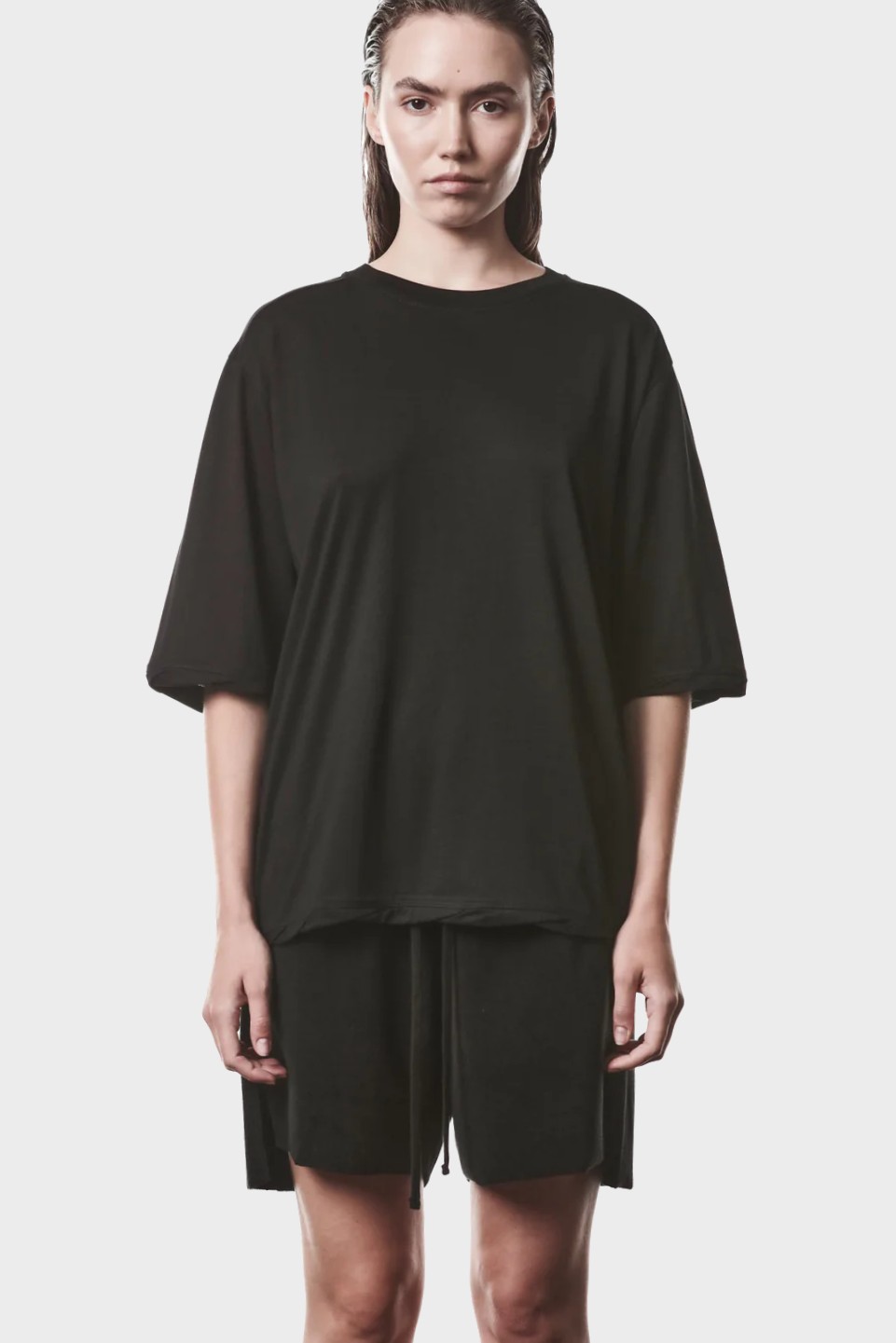 THOM KROM Loose Fit T-Shirt in Black