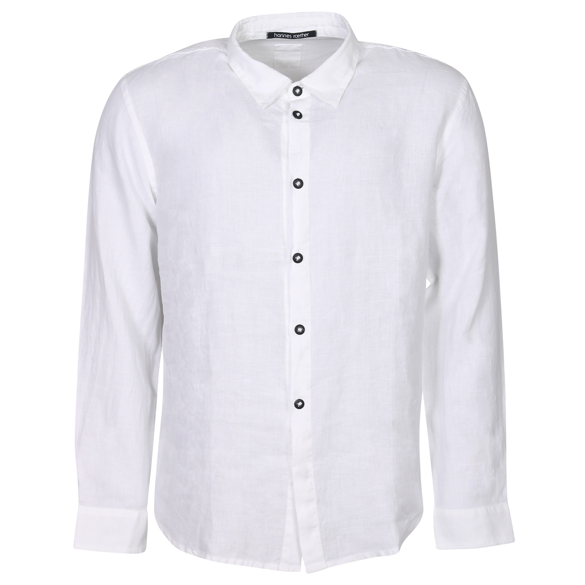 Hannes Roether Linen Shirt White