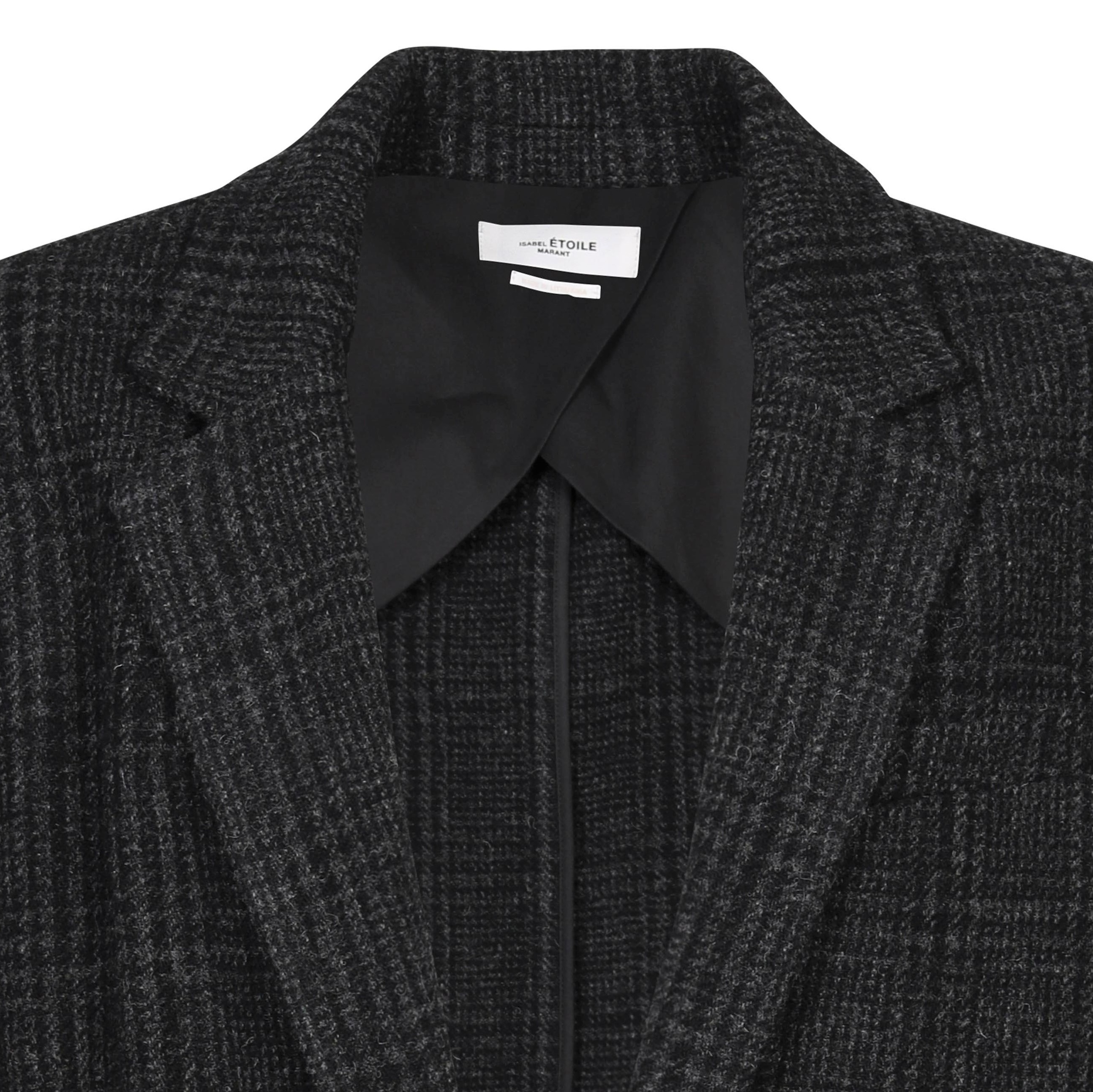 Isabel Marant Étoile Wool Oversize Blazer Cikaito Anthracite