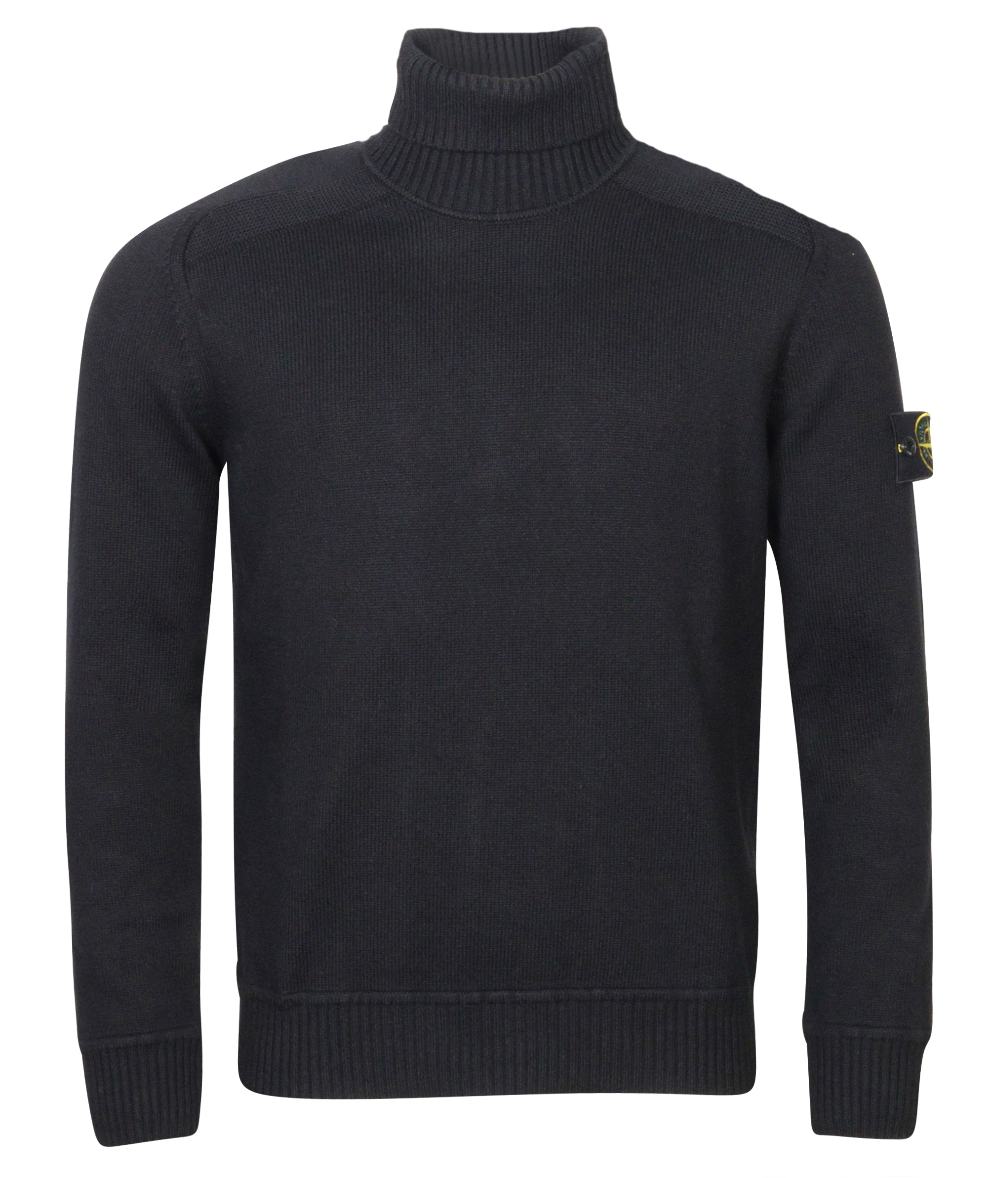 Stone Island Turtle Knit Sweater Black
