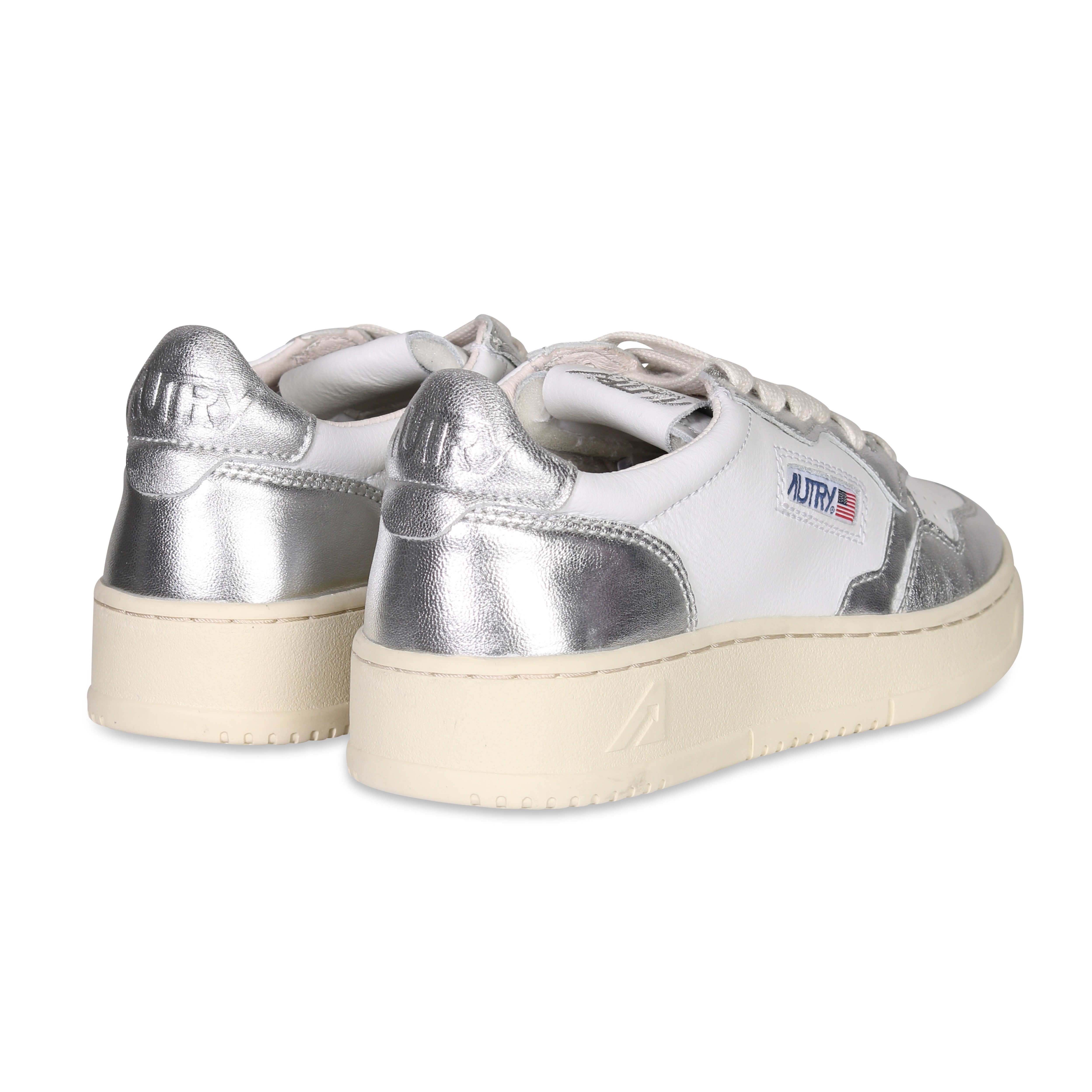 Autry Action Shoes Low Sneaker White/Silver