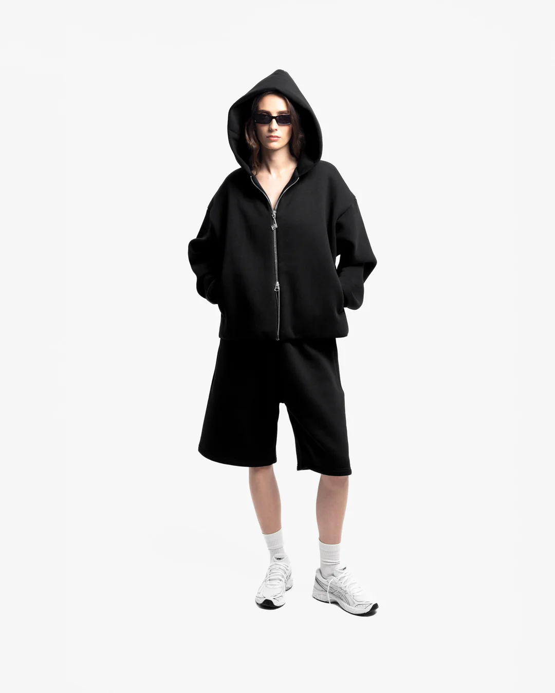 PERPLEX Sweatshorts in Black