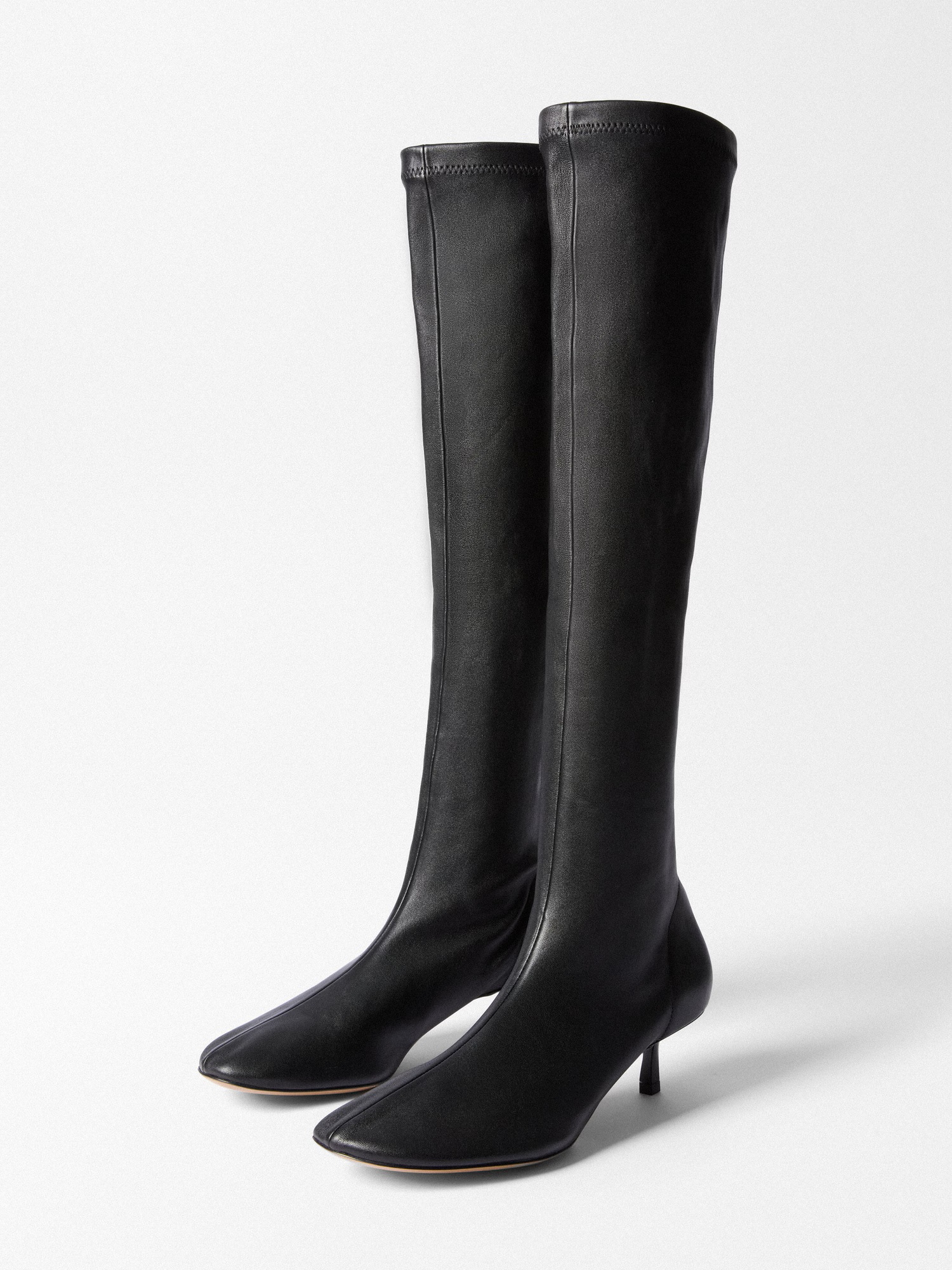 JACQUEMUS Collant Boot in Black