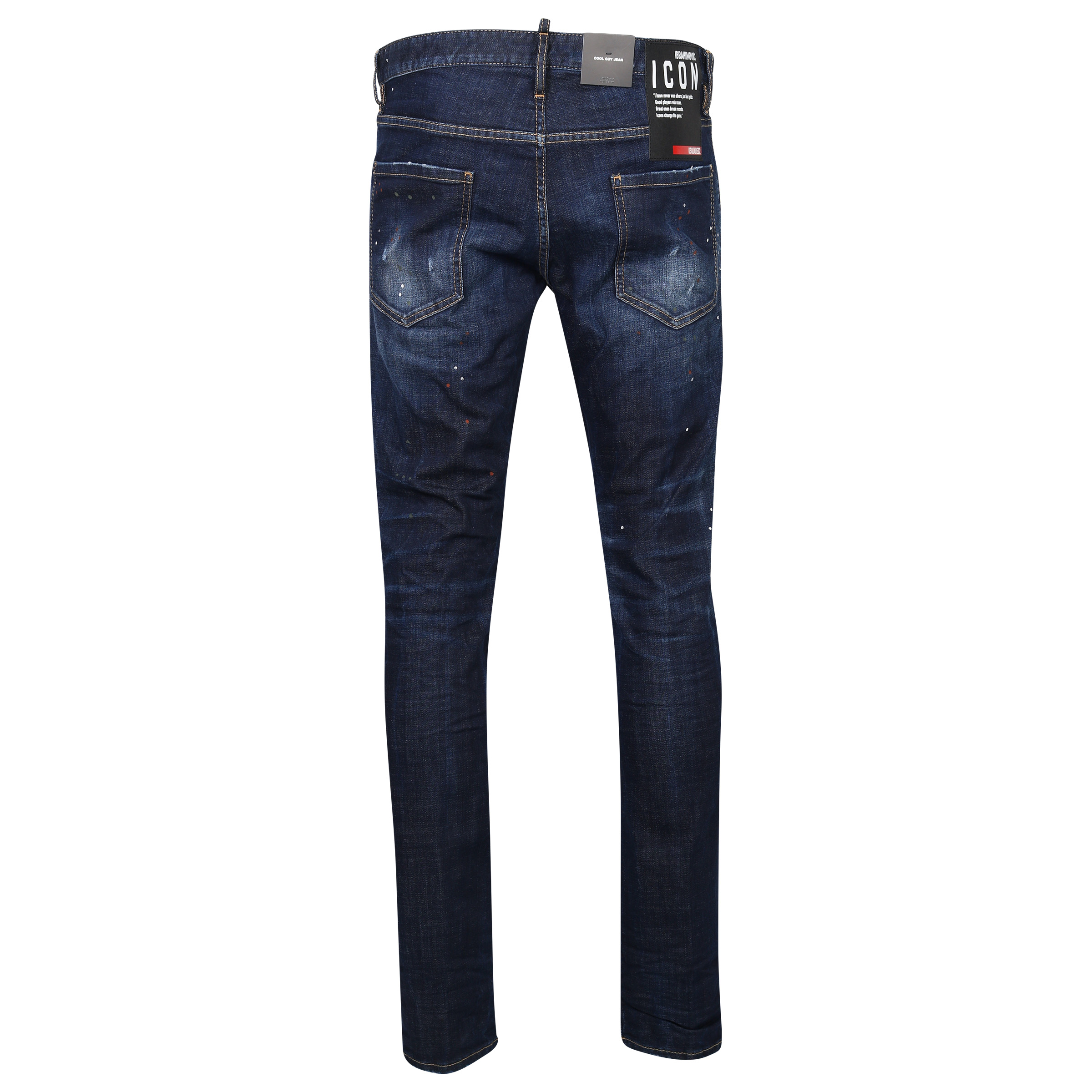 Dsquared X Ibrahimovic Icon Cool Guy Jeans Blue Washed
