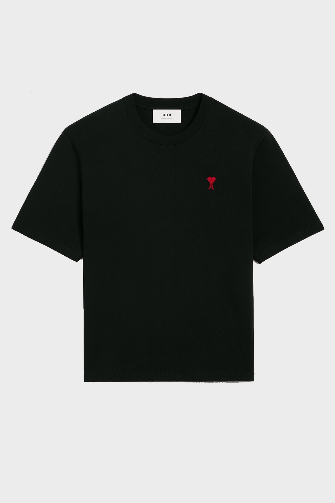 AMI PARIS de Coeur Boxy Fit T-Shirt in Black L